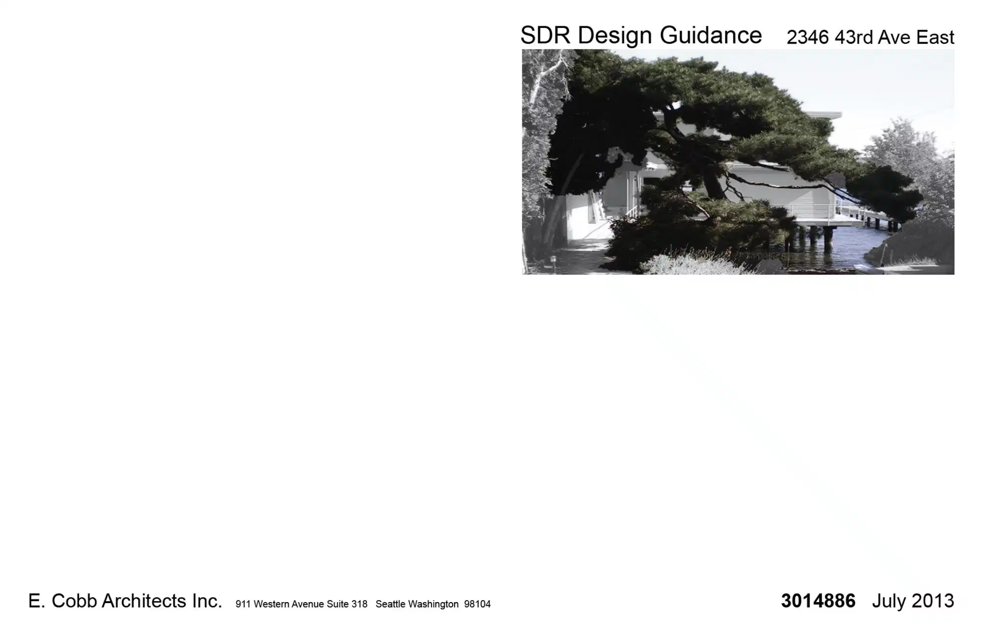 Design review proposal for 2346 43rd Ave E