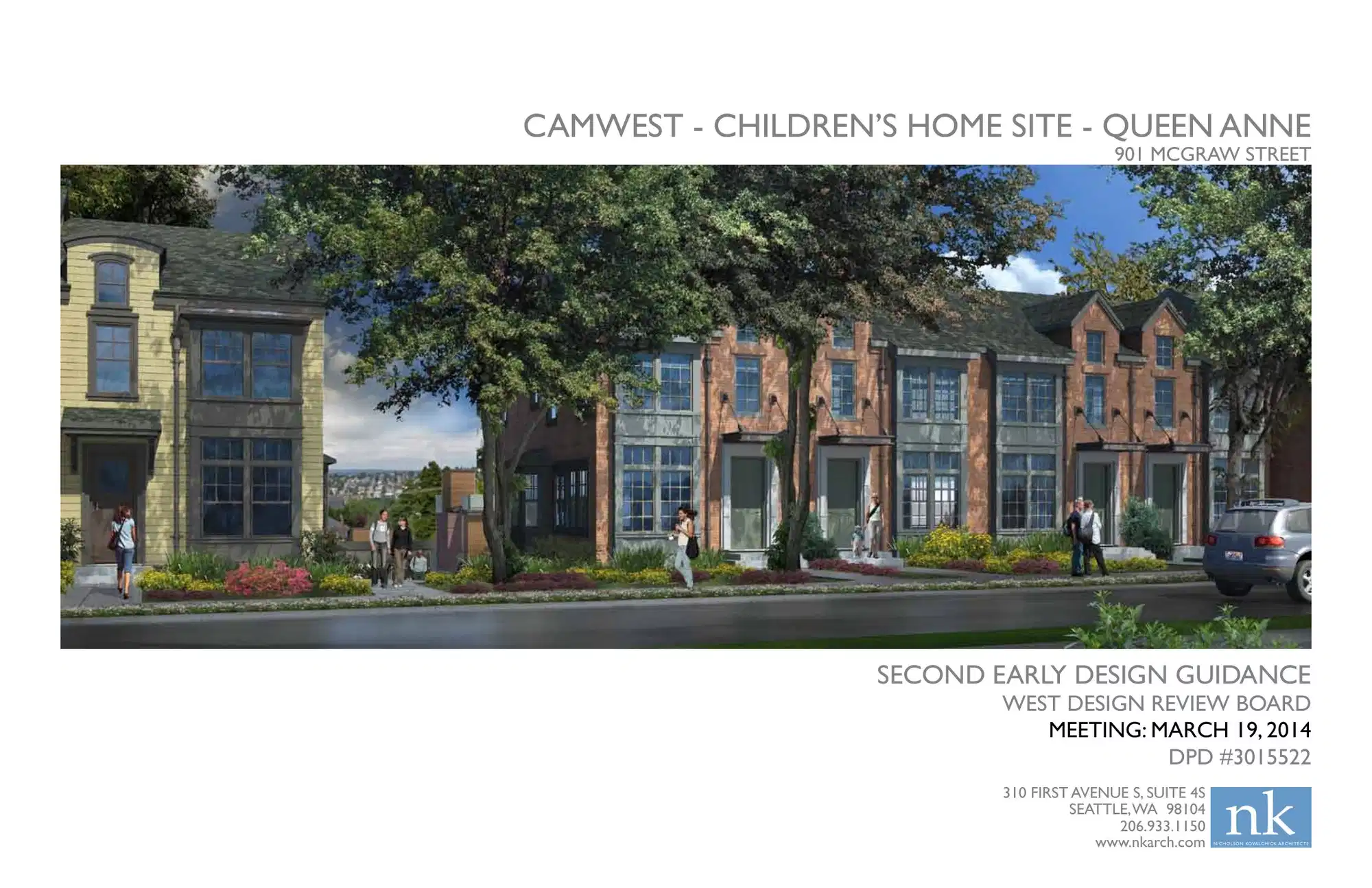 Design review proposal for 901 W Mcgraw St