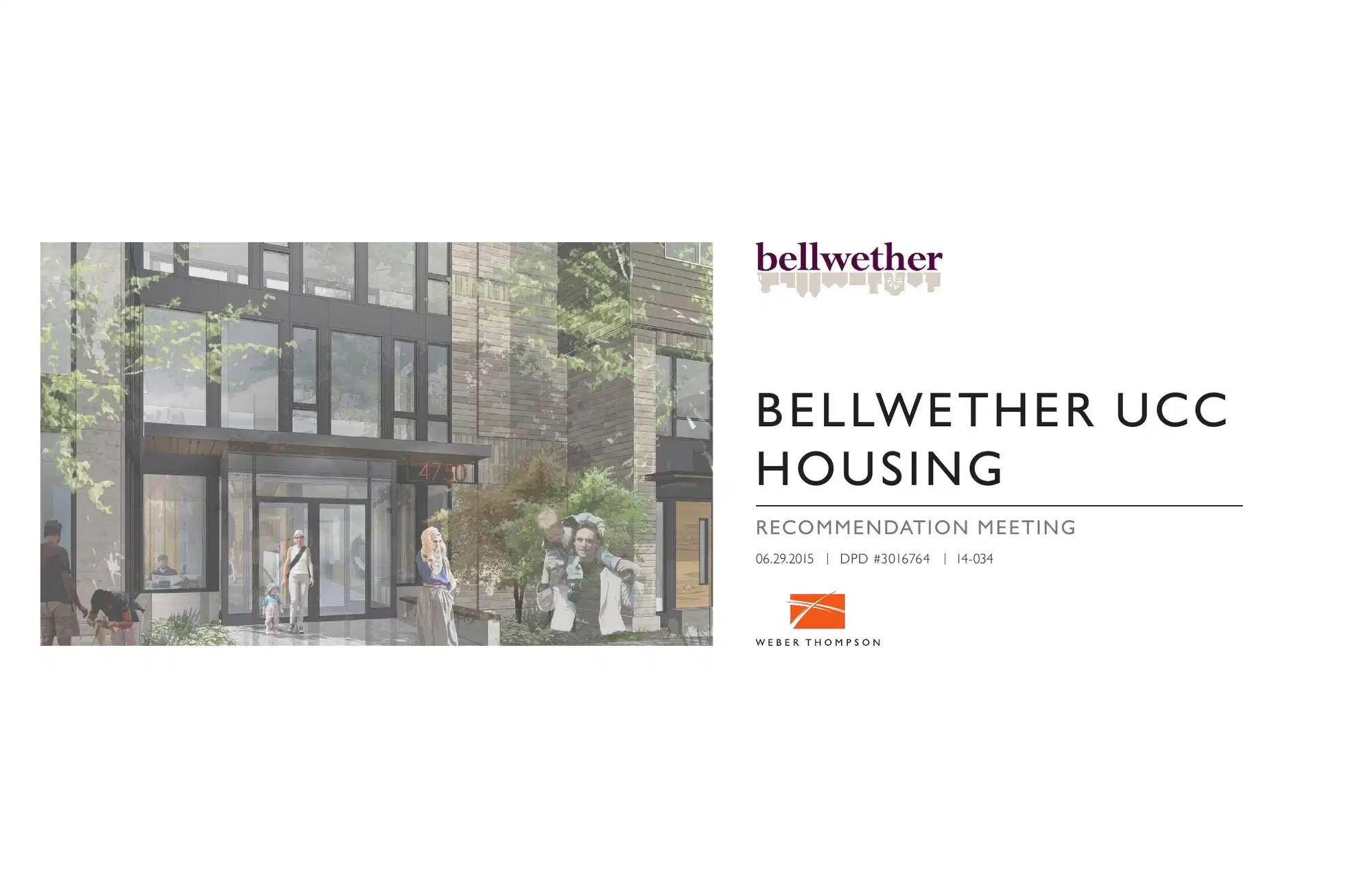 Design review proposal for 4750 15th Ave NE