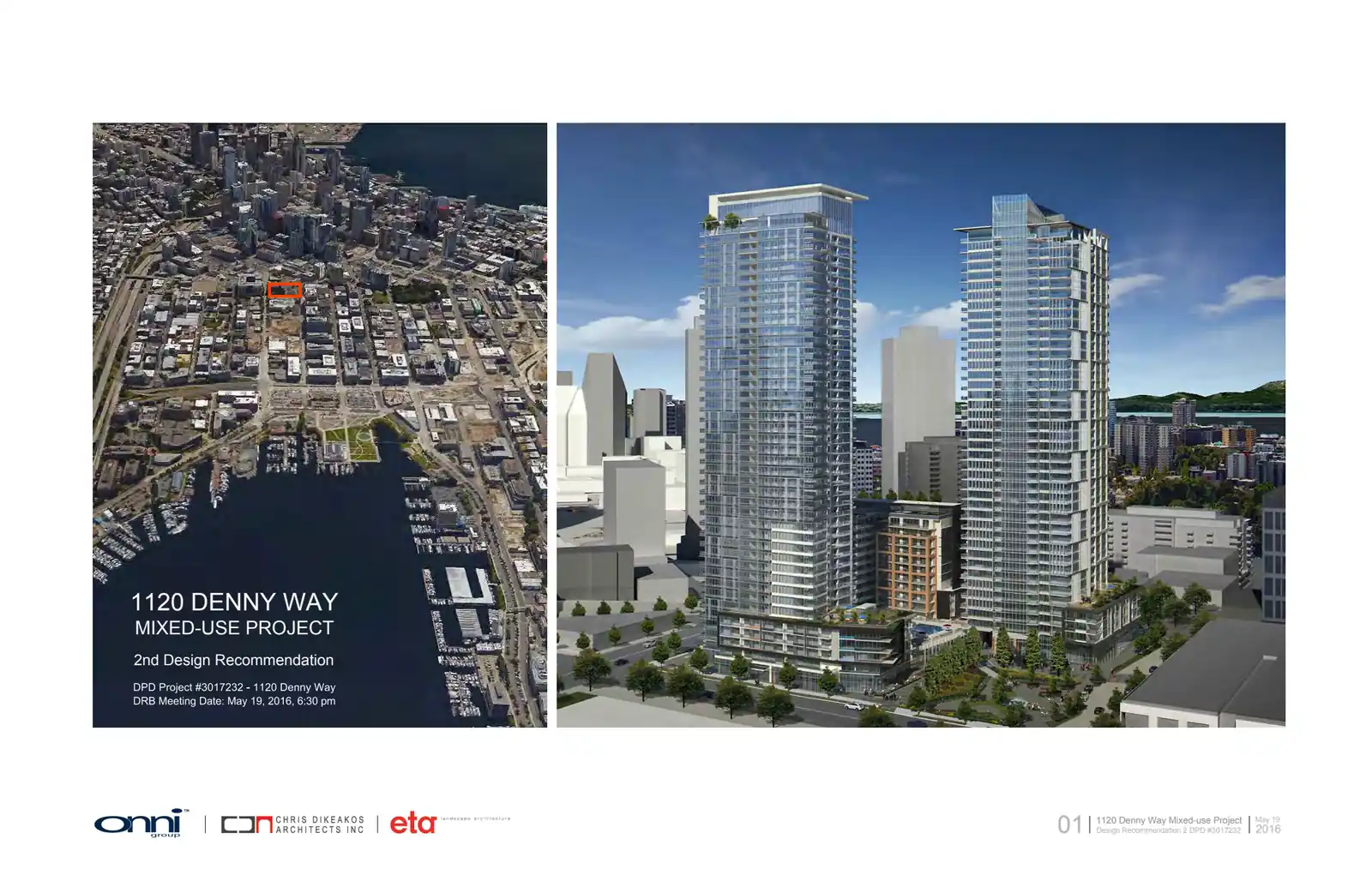Design review proposal for 1120 Denny Way