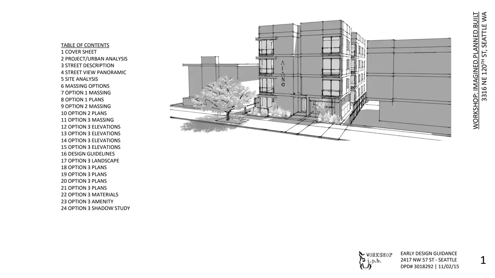 Design review proposal for 2417 NW 57th St