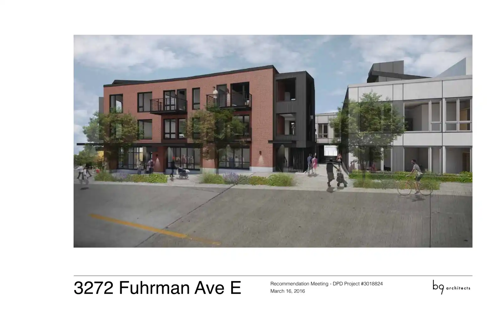 Design review proposal for 3272 Fuhrman Ave E