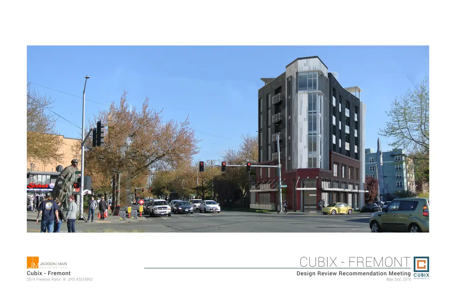 Design review proposal for 3519 Fremont Pl N