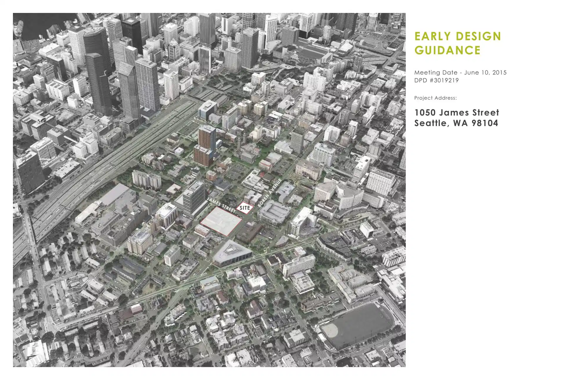 Design review proposal for 1050 James St