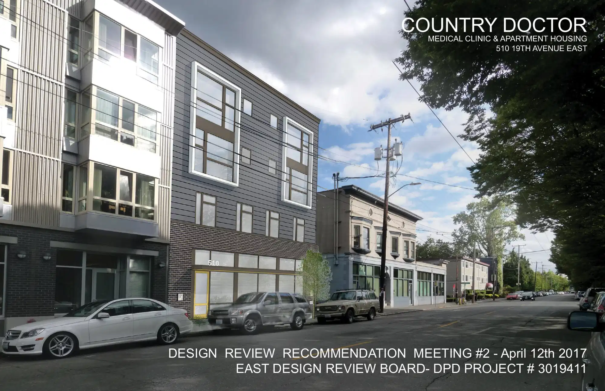 Design review proposal for 510 19th Ave E