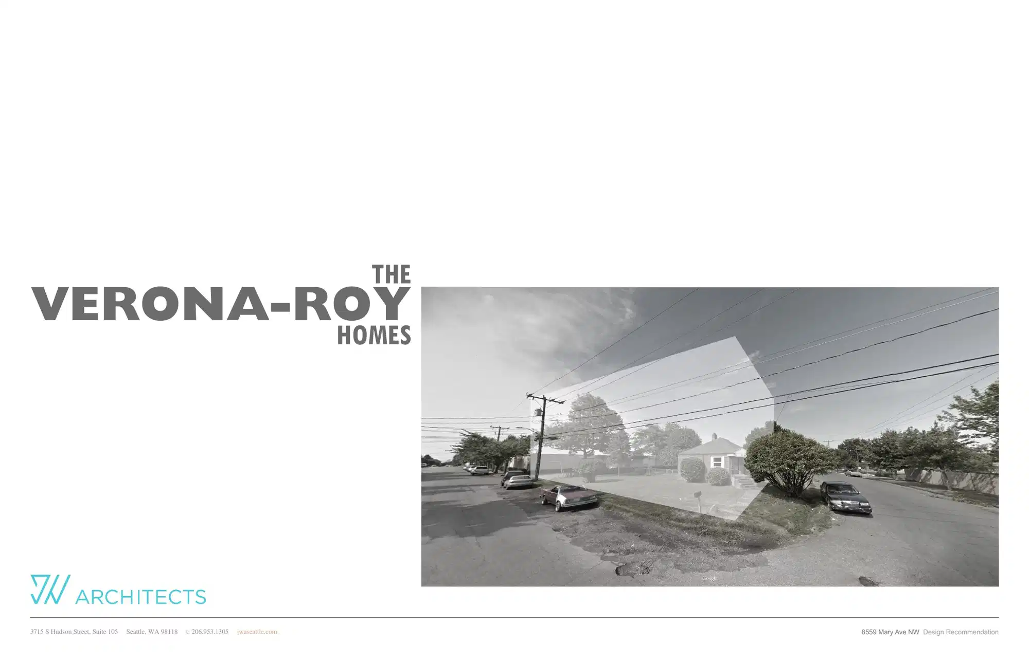 Design review proposal for 8559 Mary Ave NW
