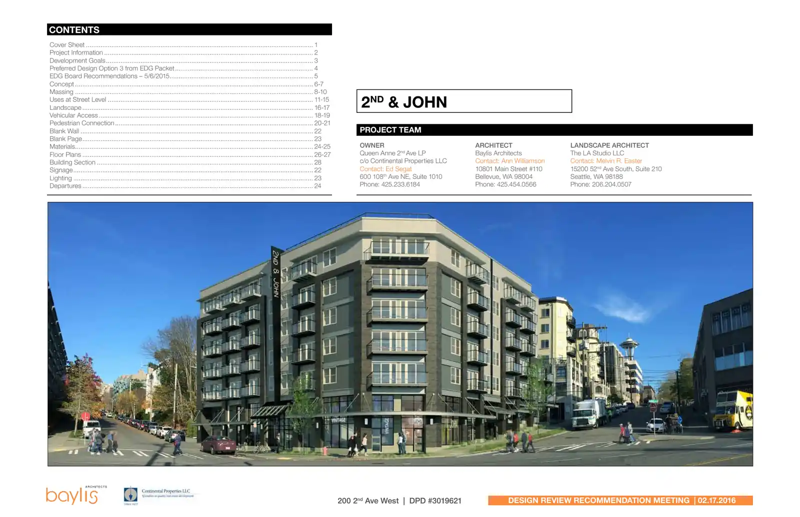 Design review proposal for 200 2nd Ave W
