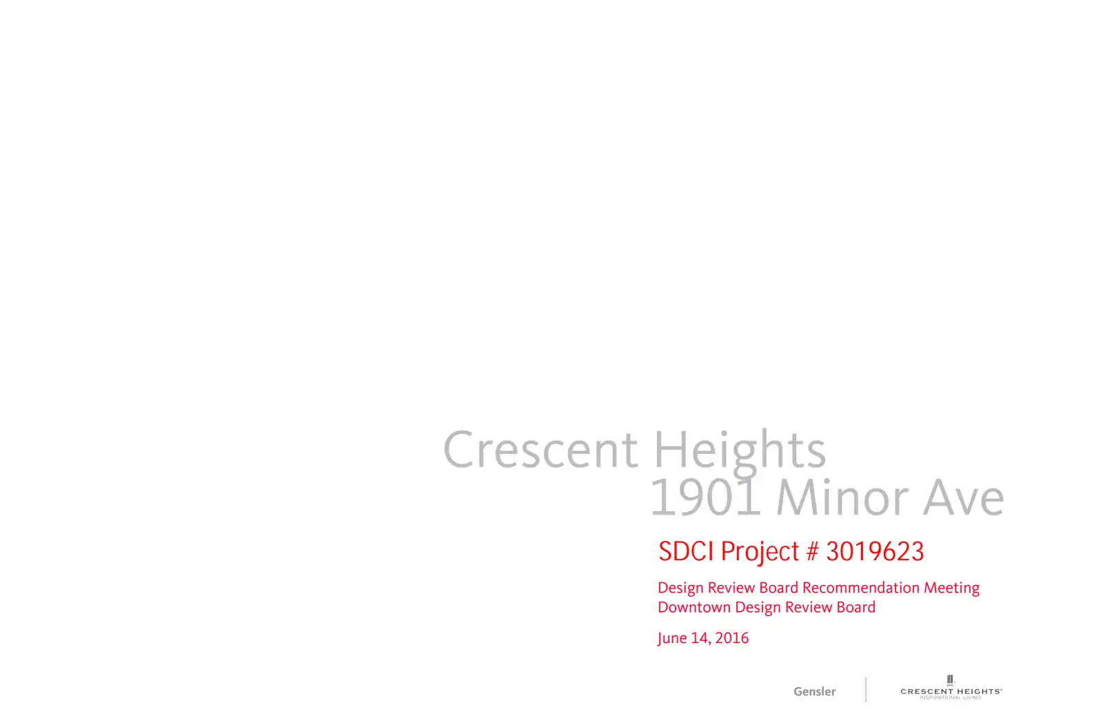 Design review proposal for 1901 Minor Ave