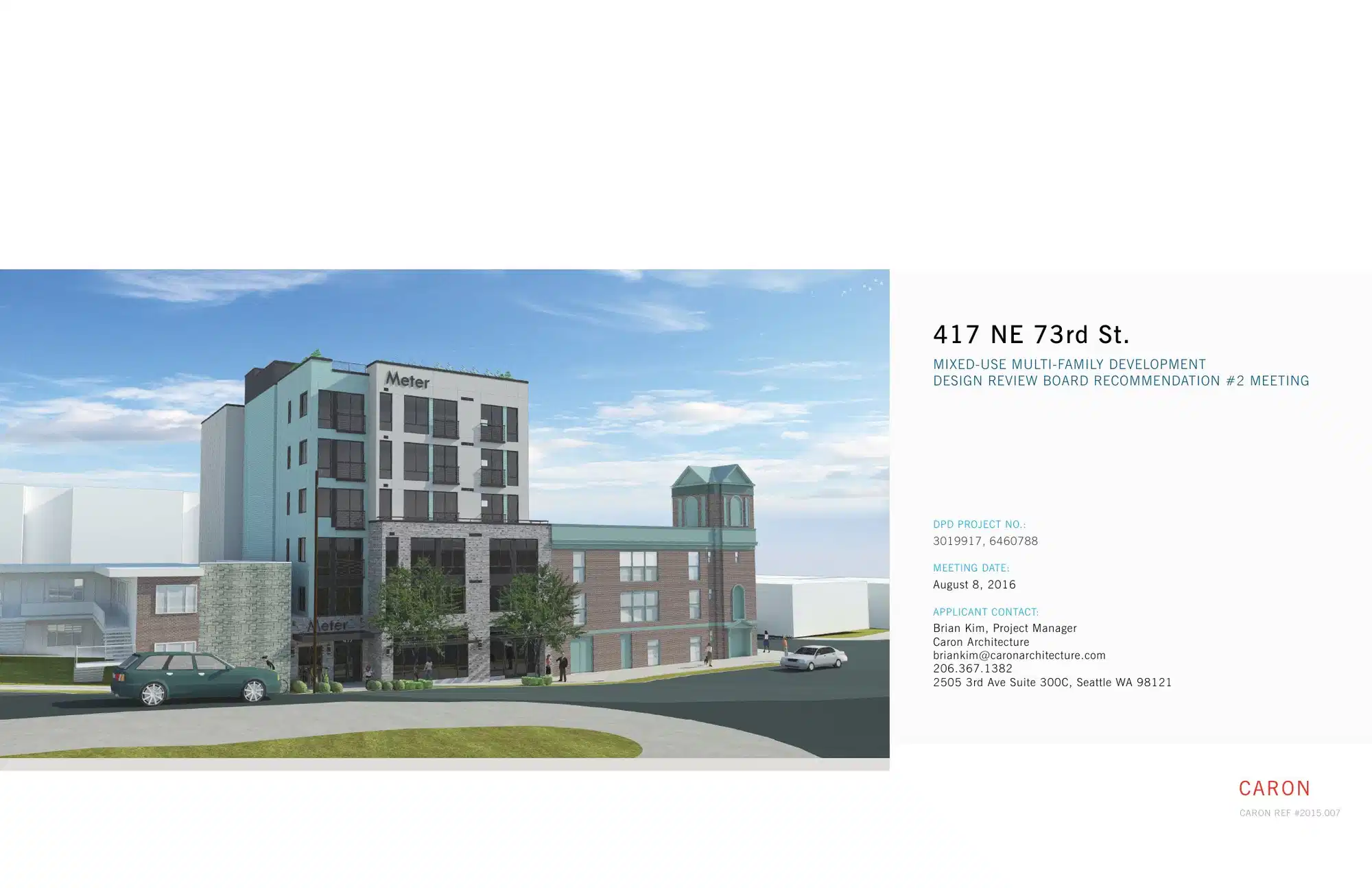 Design review proposal for 417 NE 73rd St
