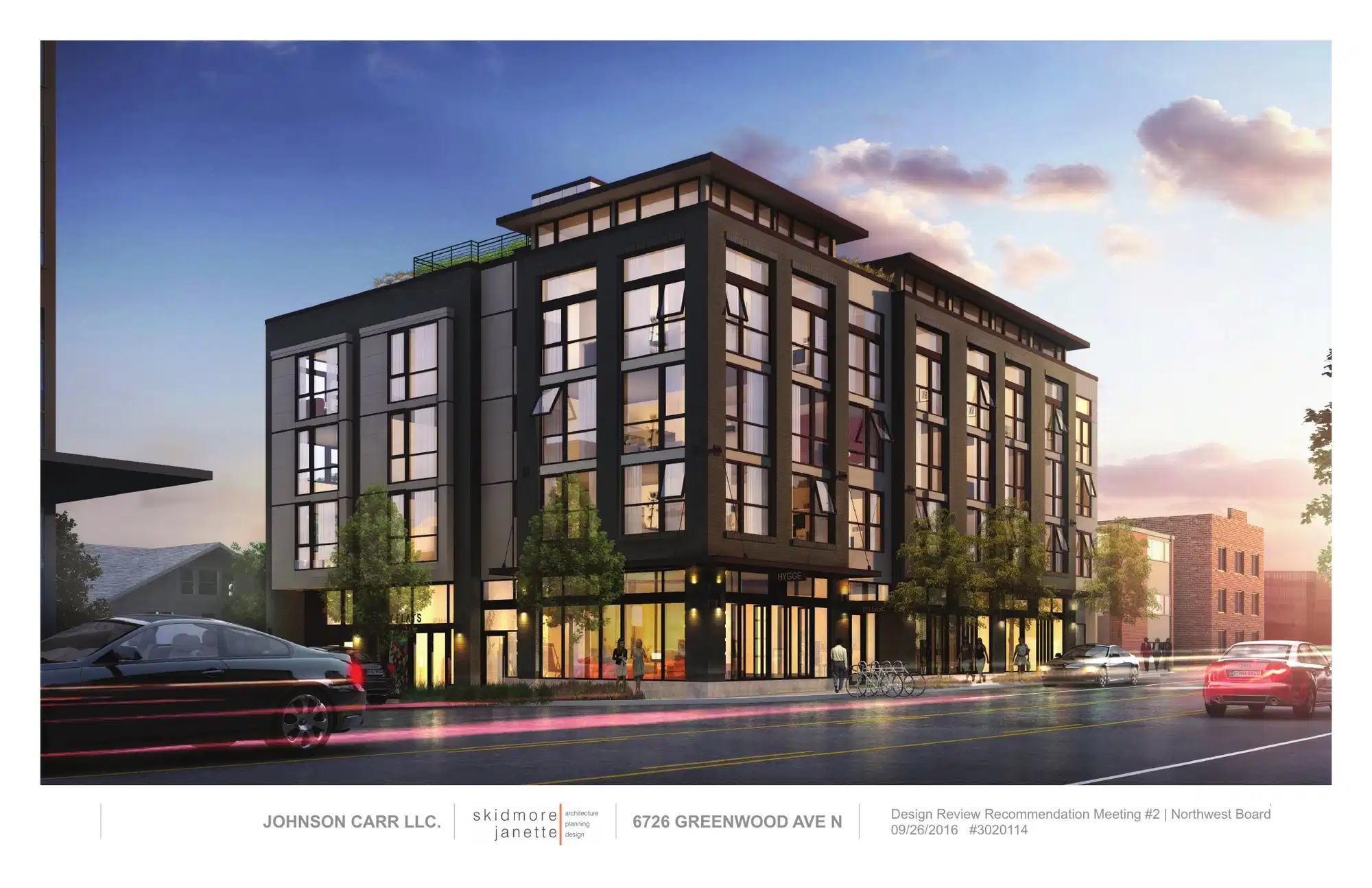 Design review proposal for 6726 Greenwood Ave N