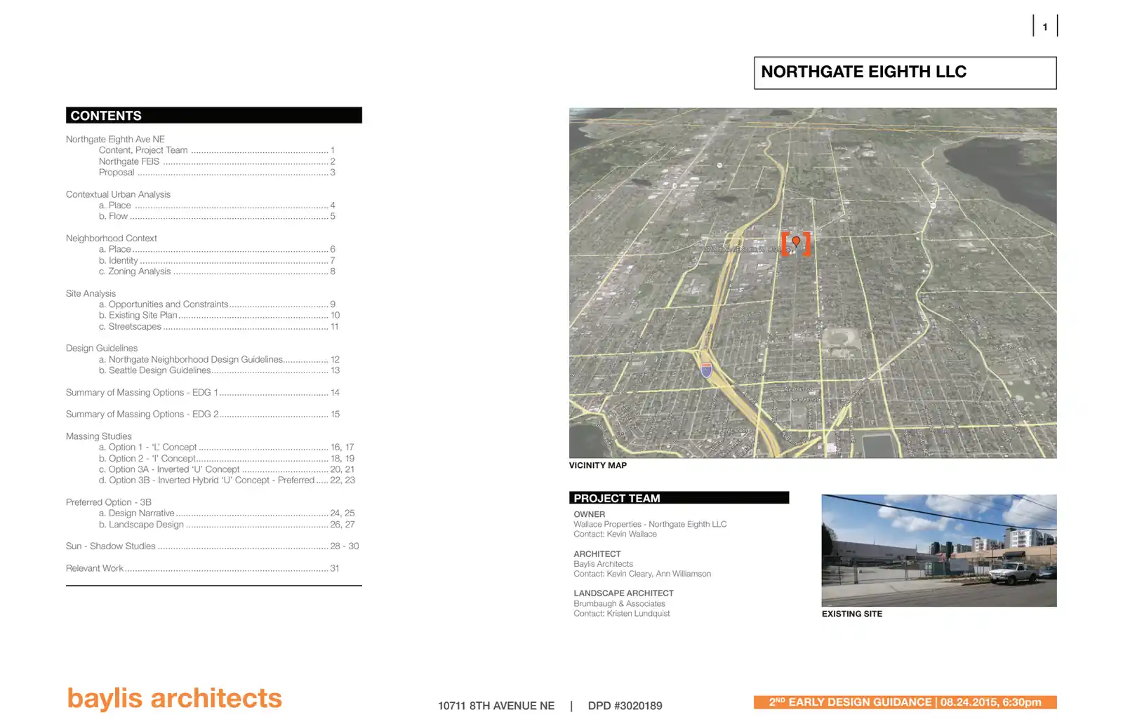 Design review proposal for 10711 8th Ave NE