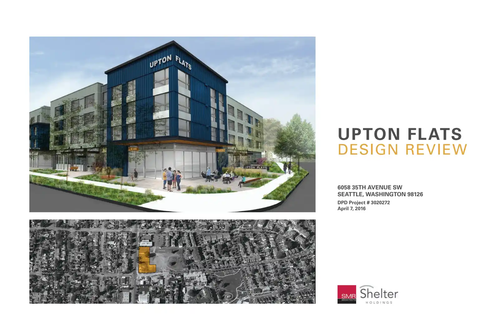Design review proposal for 6058 35th Ave SW