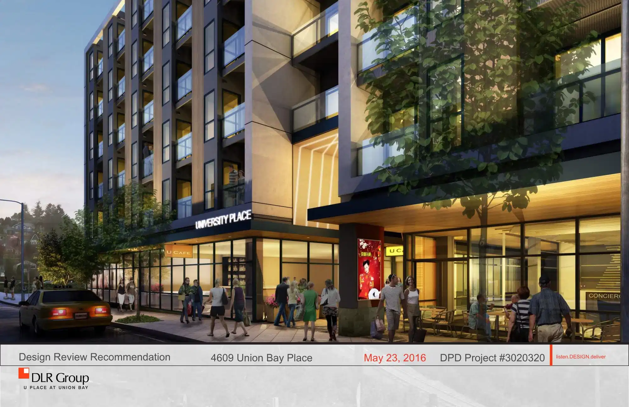 Design review proposal for 4609 Union Bay Pl NE