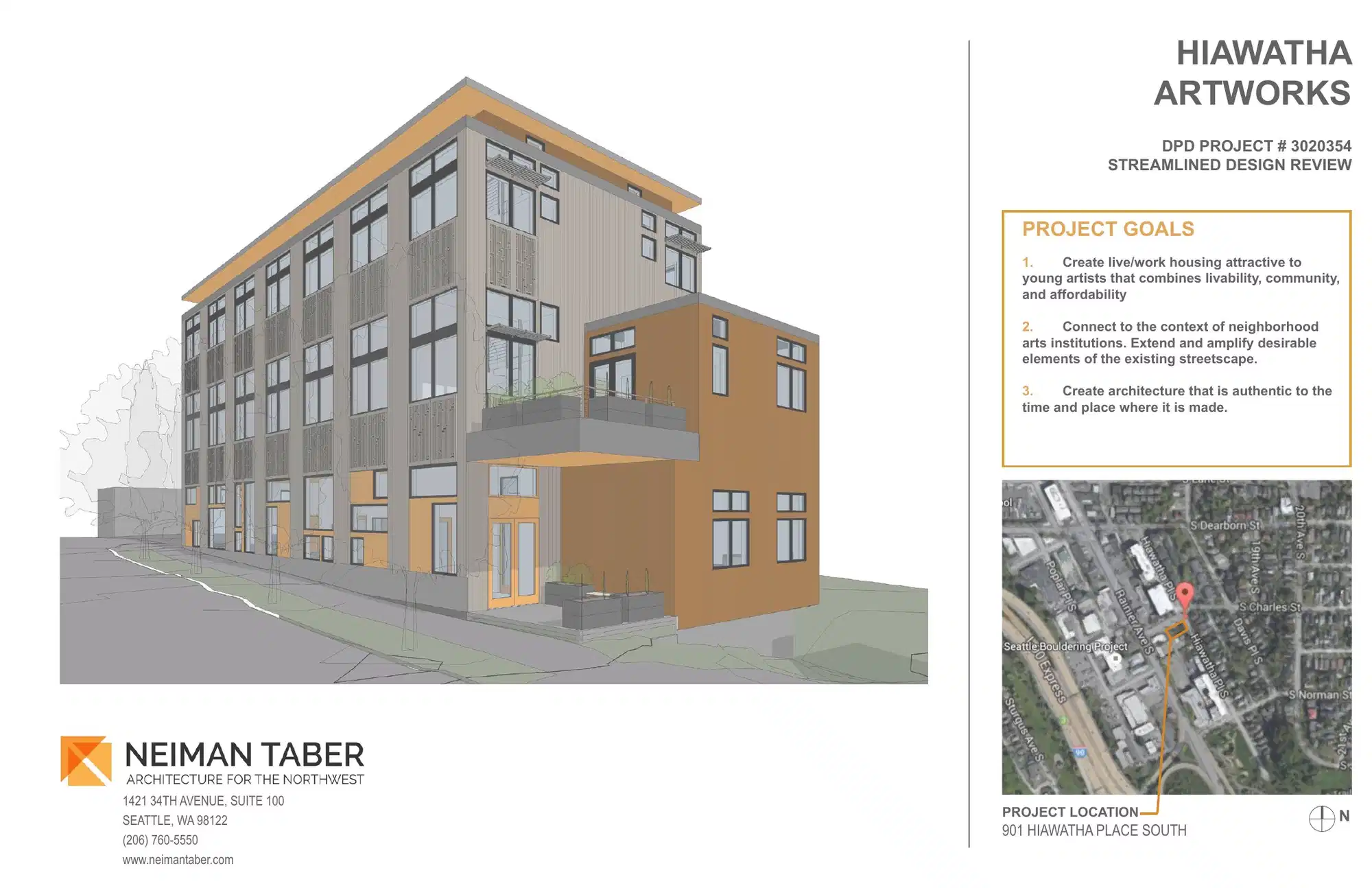 Design review proposal for 901 Hiawatha Pl S