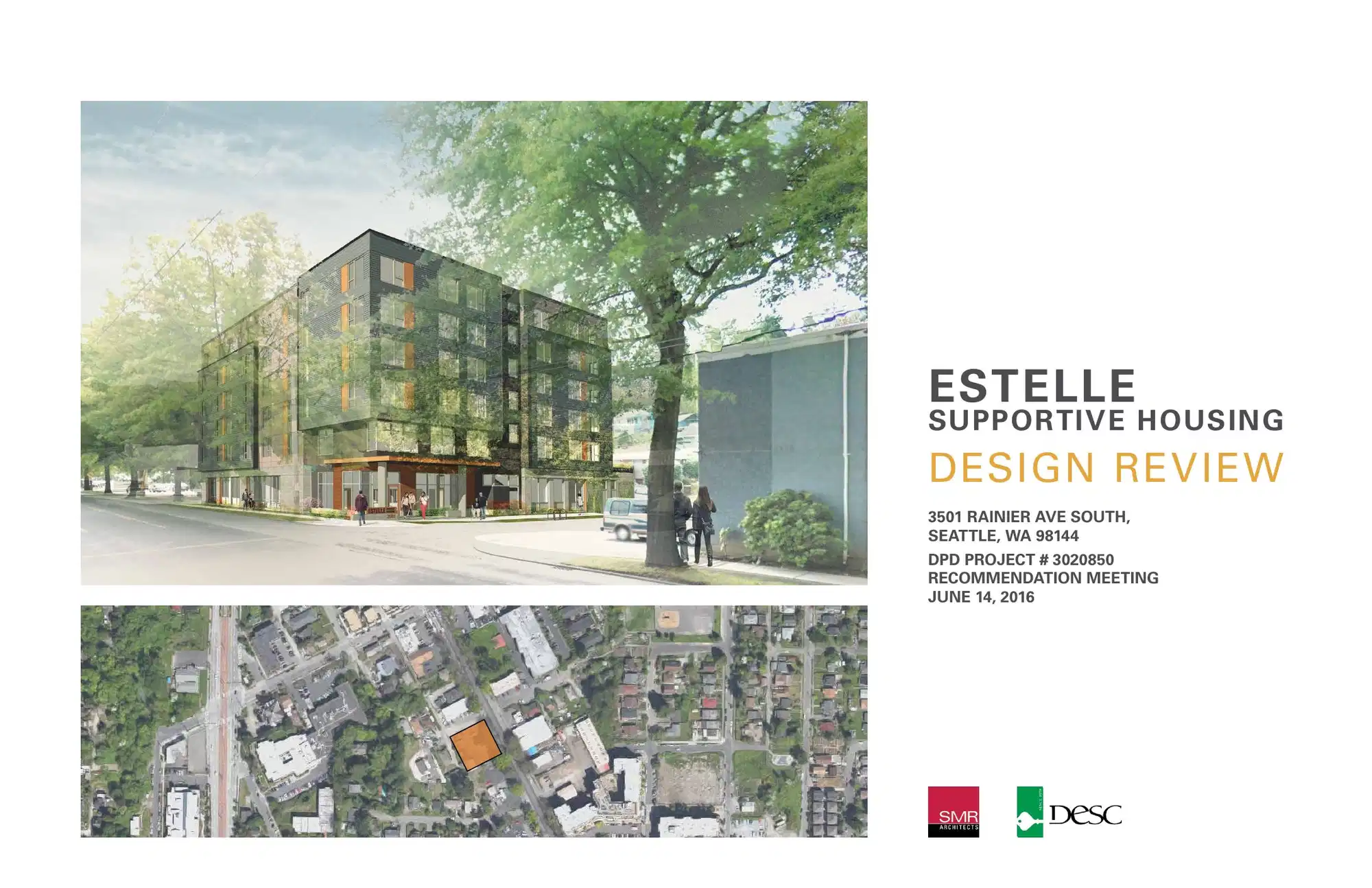 Design review proposal for 3501 Rainier Ave S