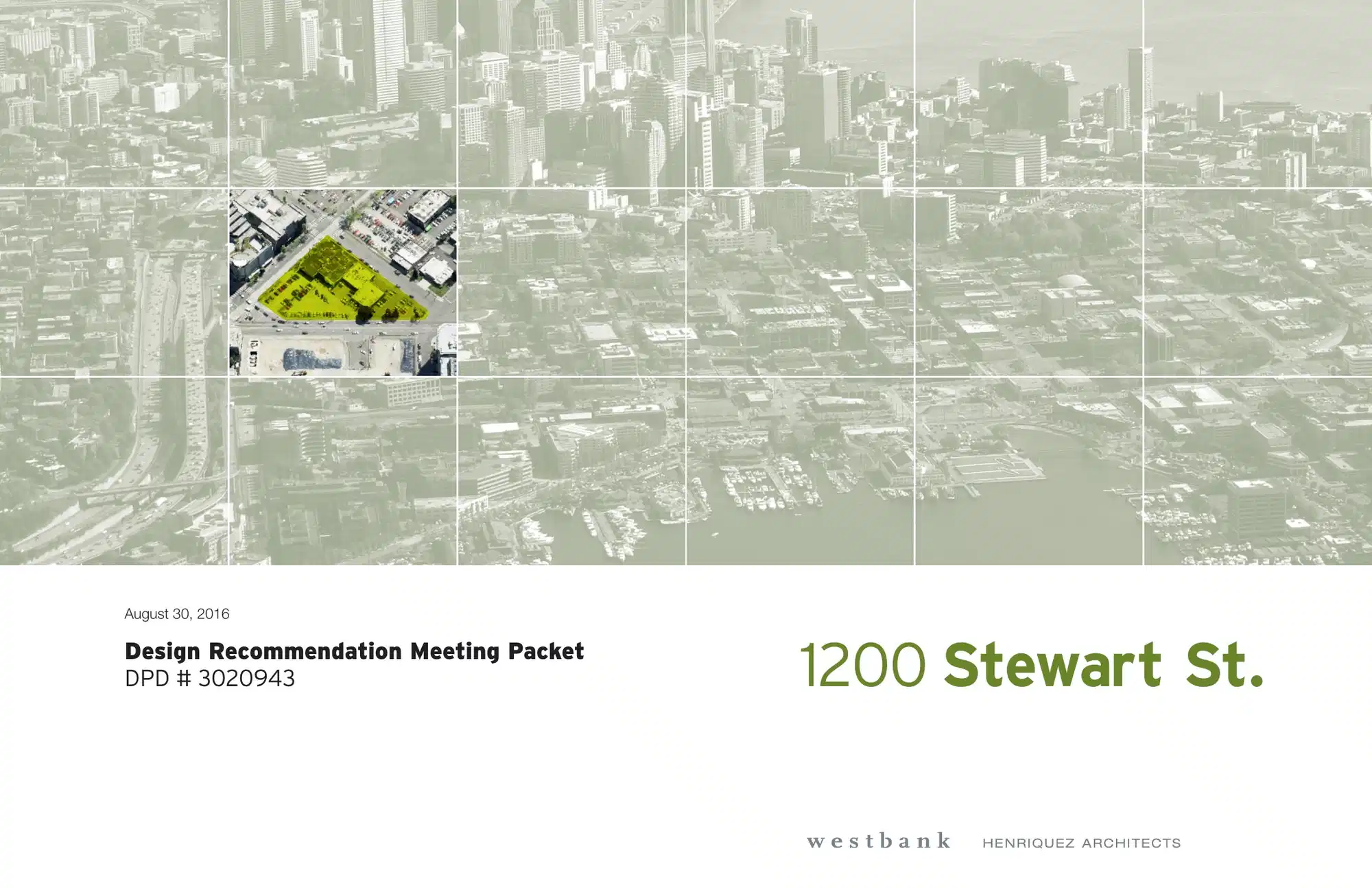 Design review proposal for 1235 Denny Way