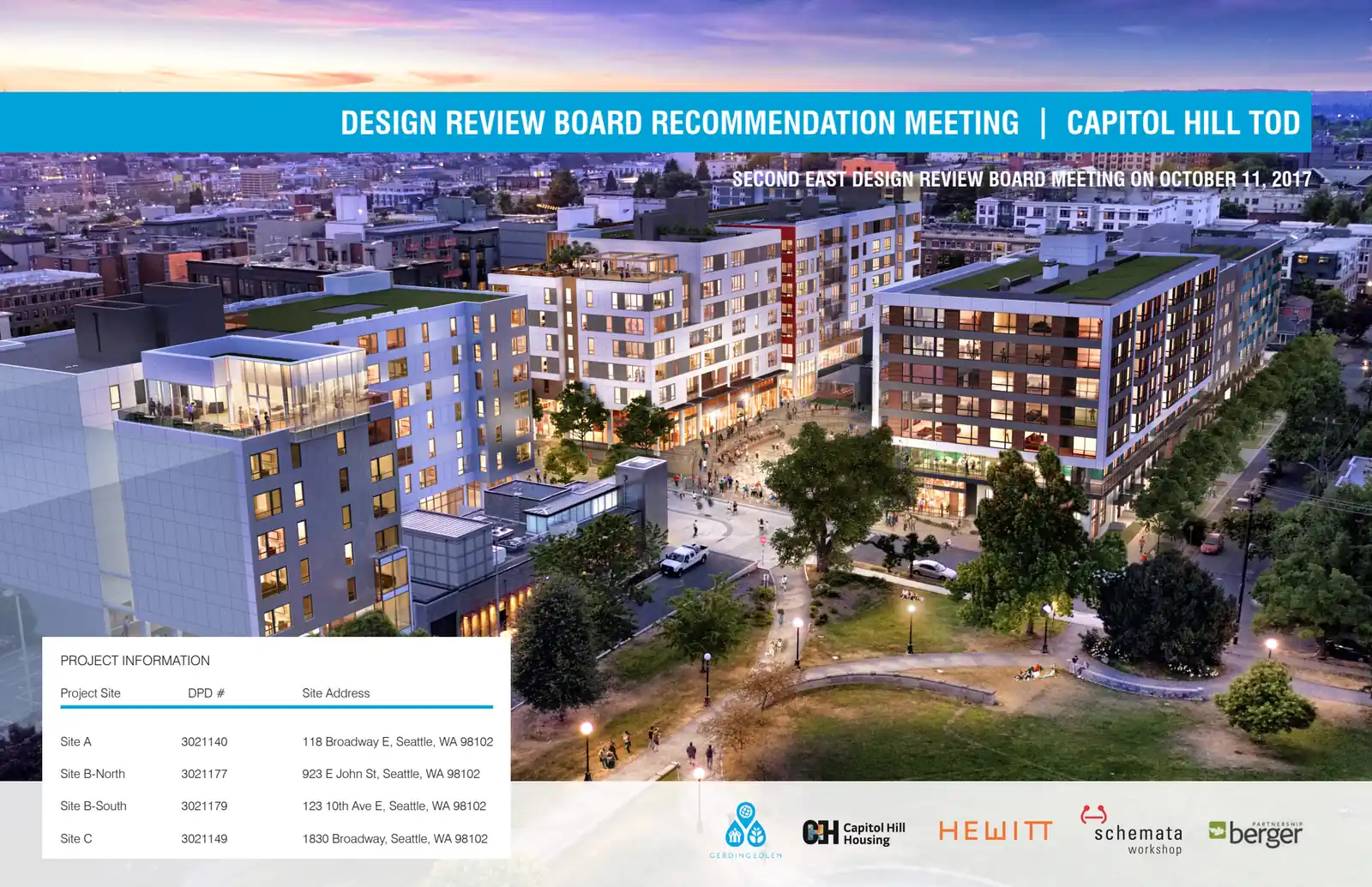 Design review proposal for 123 10th Ave E