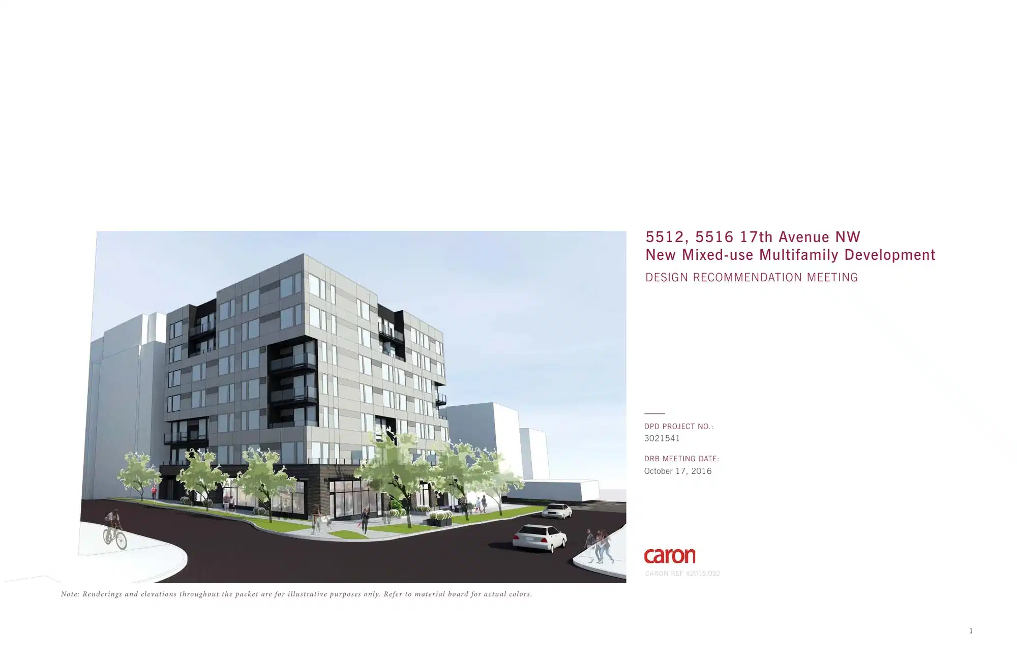 Design review proposal for 5512 17th Ave NW