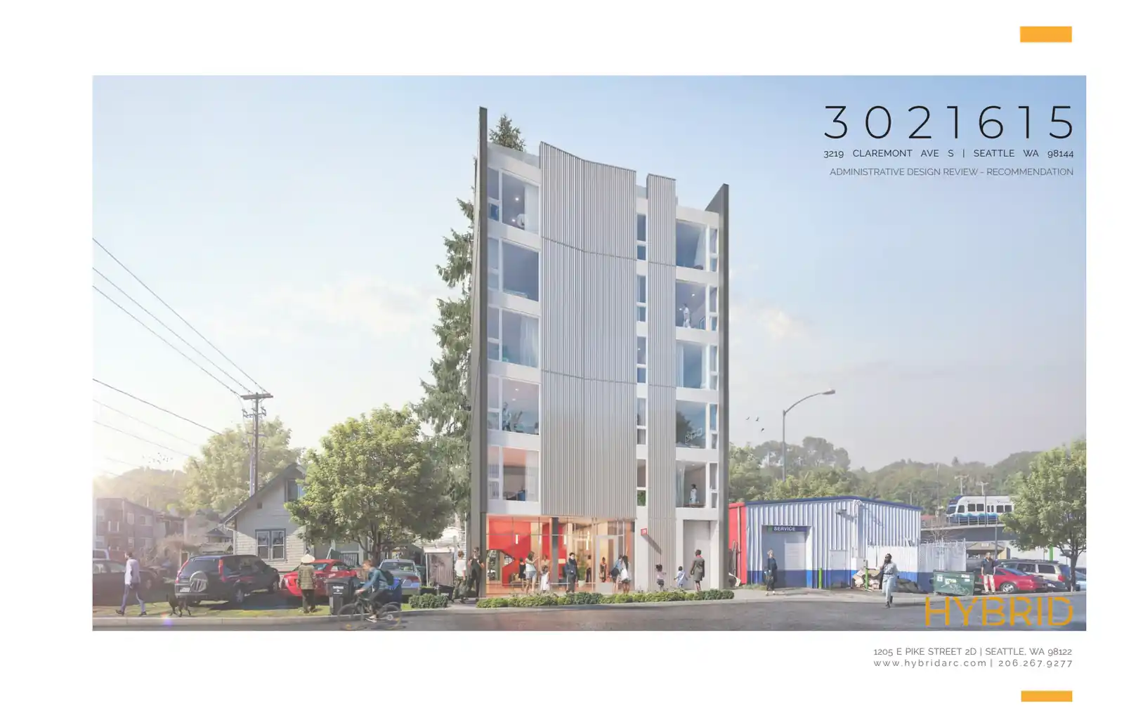 Design review proposal for 3219 Claremont Ave S