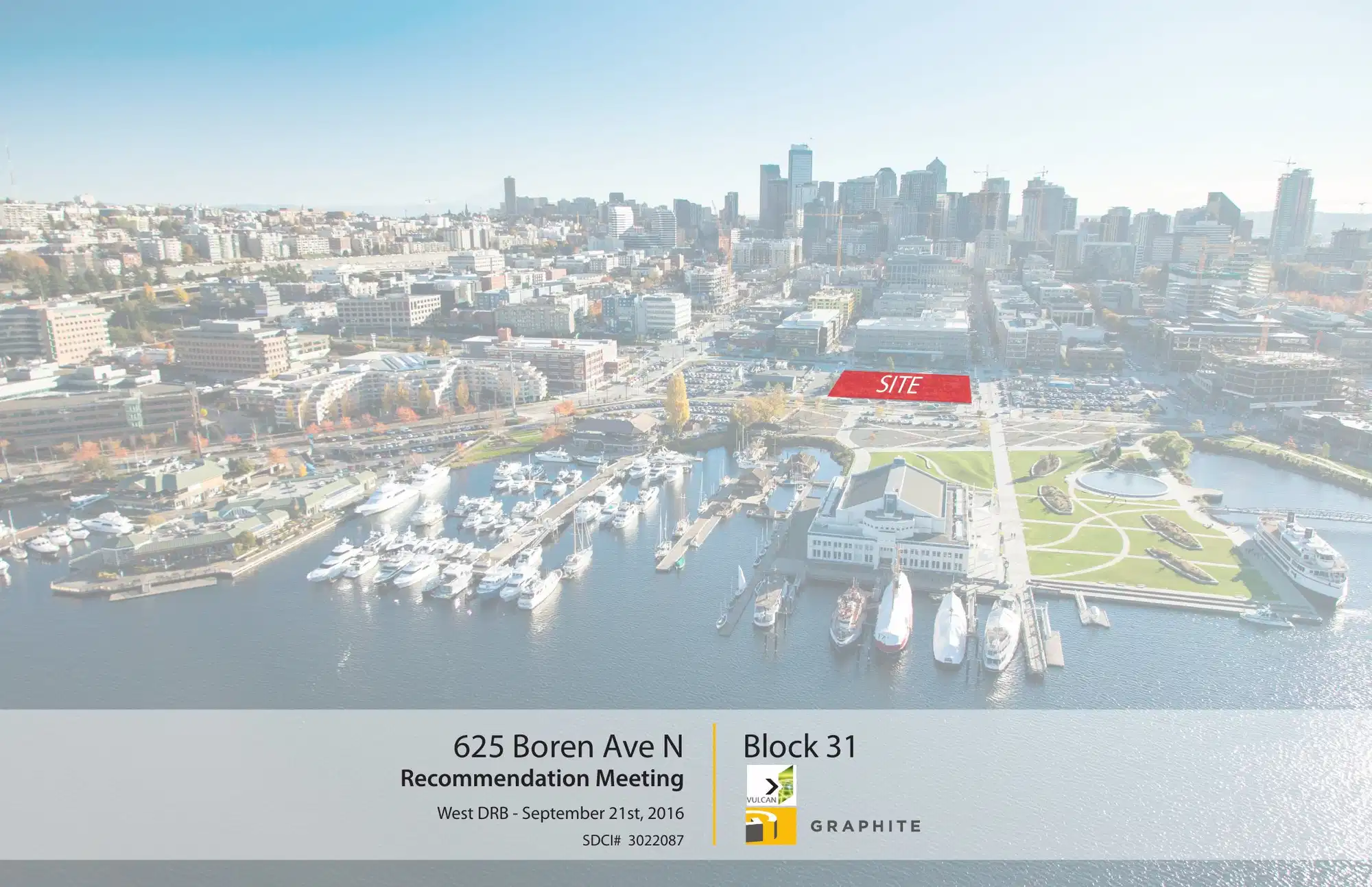 Design review proposal for 625 Boren Ave N