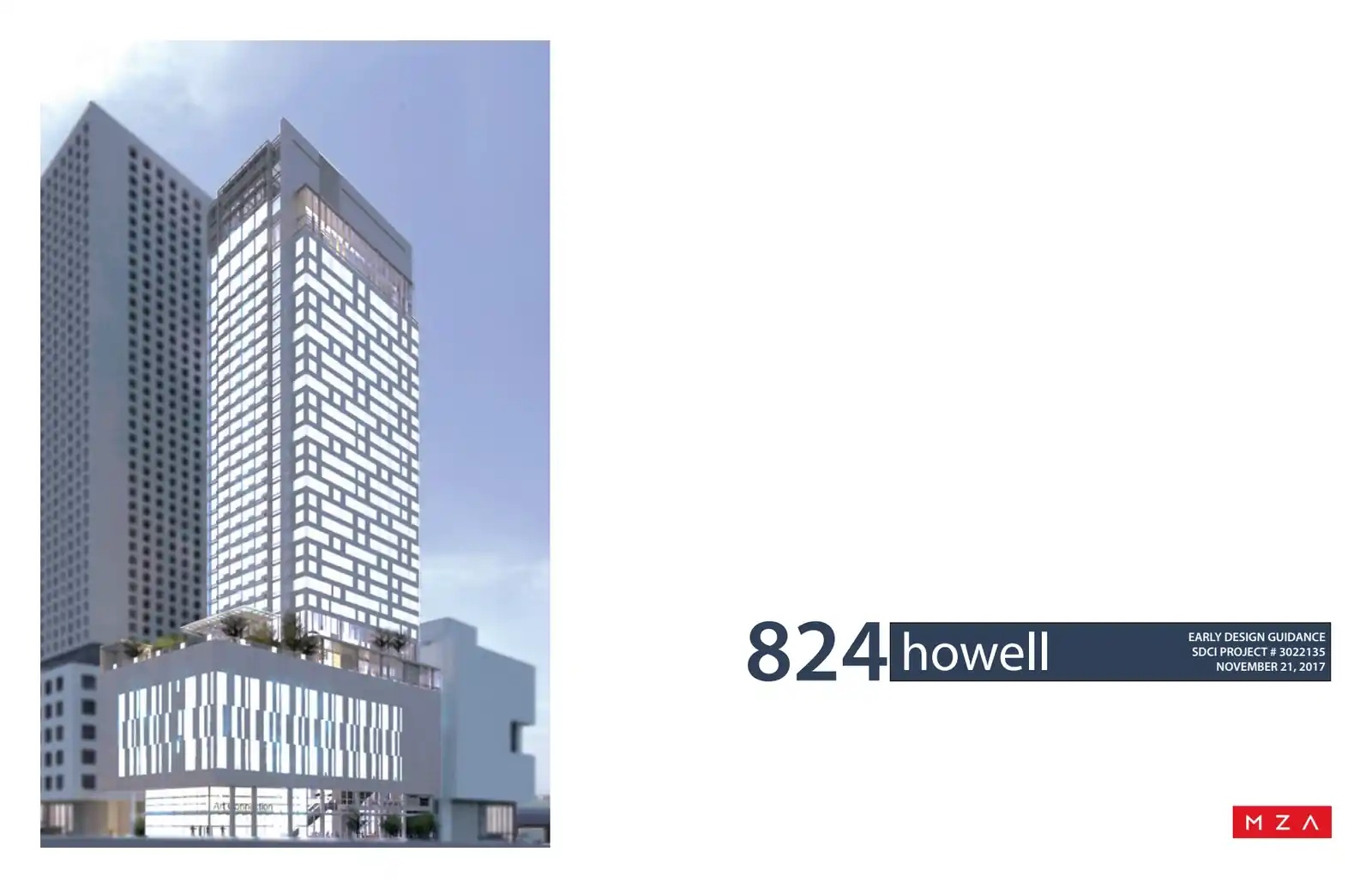 Design review proposal for 824 Howell St