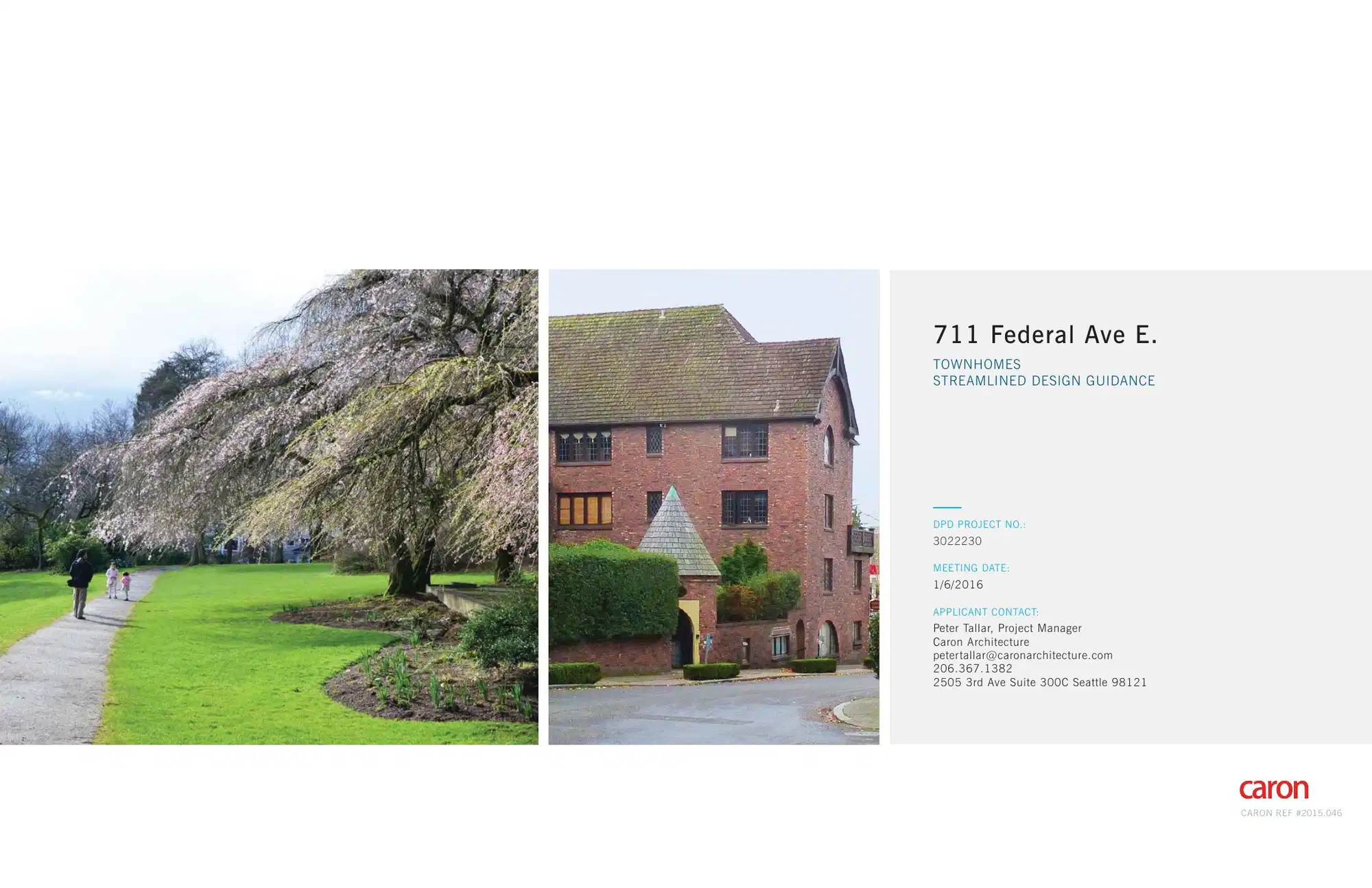 Design review proposal for 711 Federal Ave E