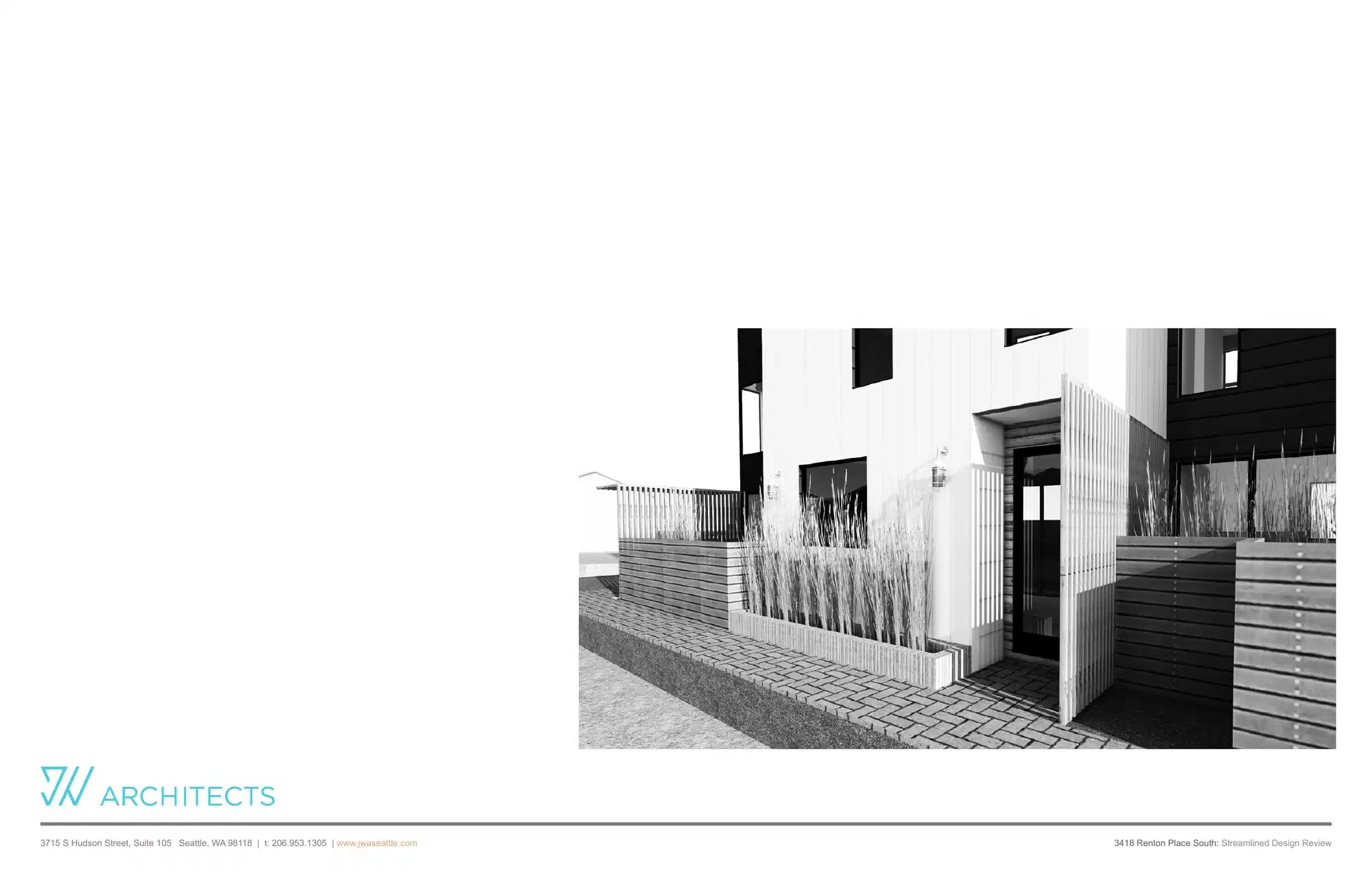 Design review proposal for 3418 Renton Pl S