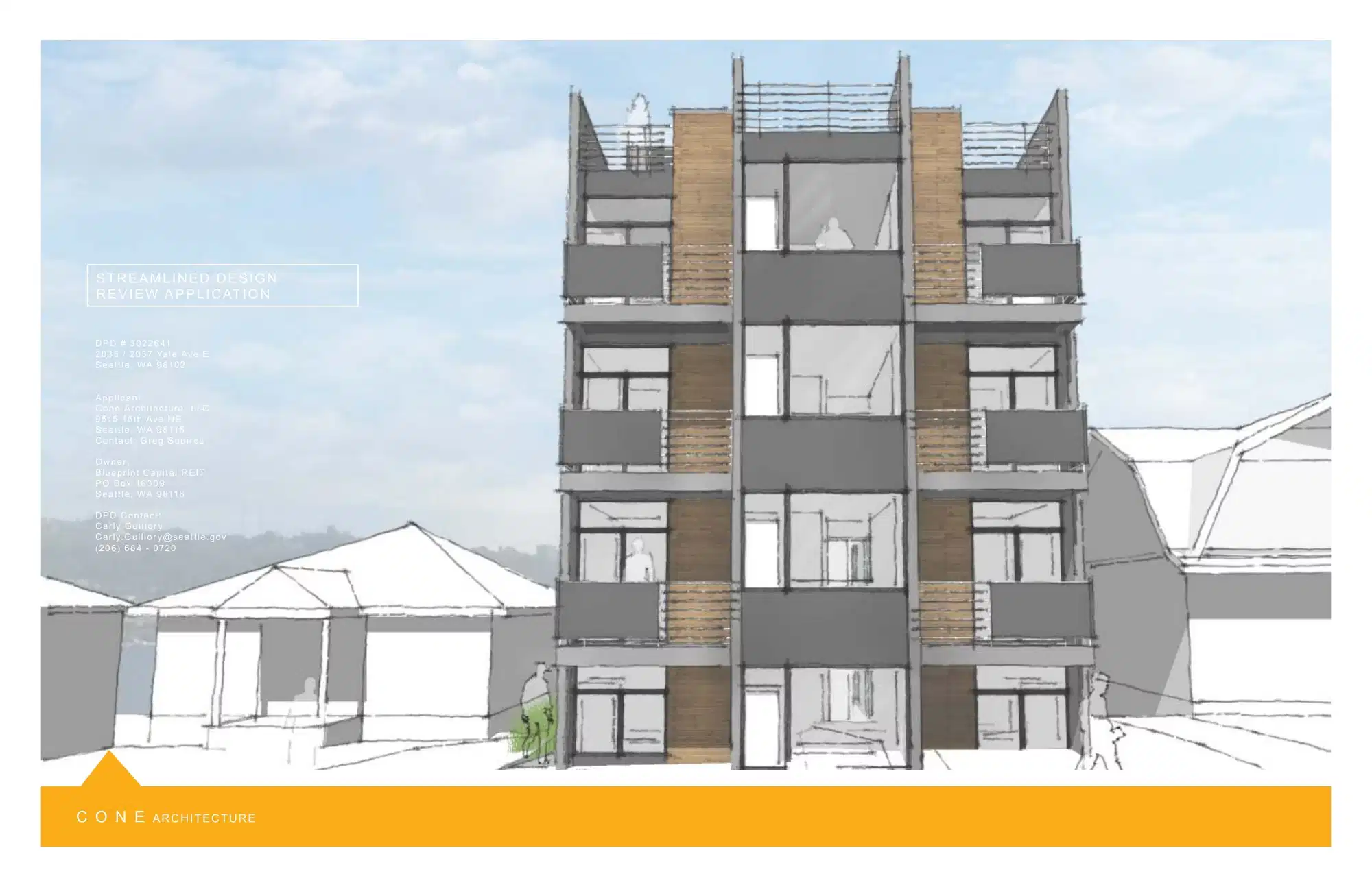 Design review proposal for 2037 Yale Ave E