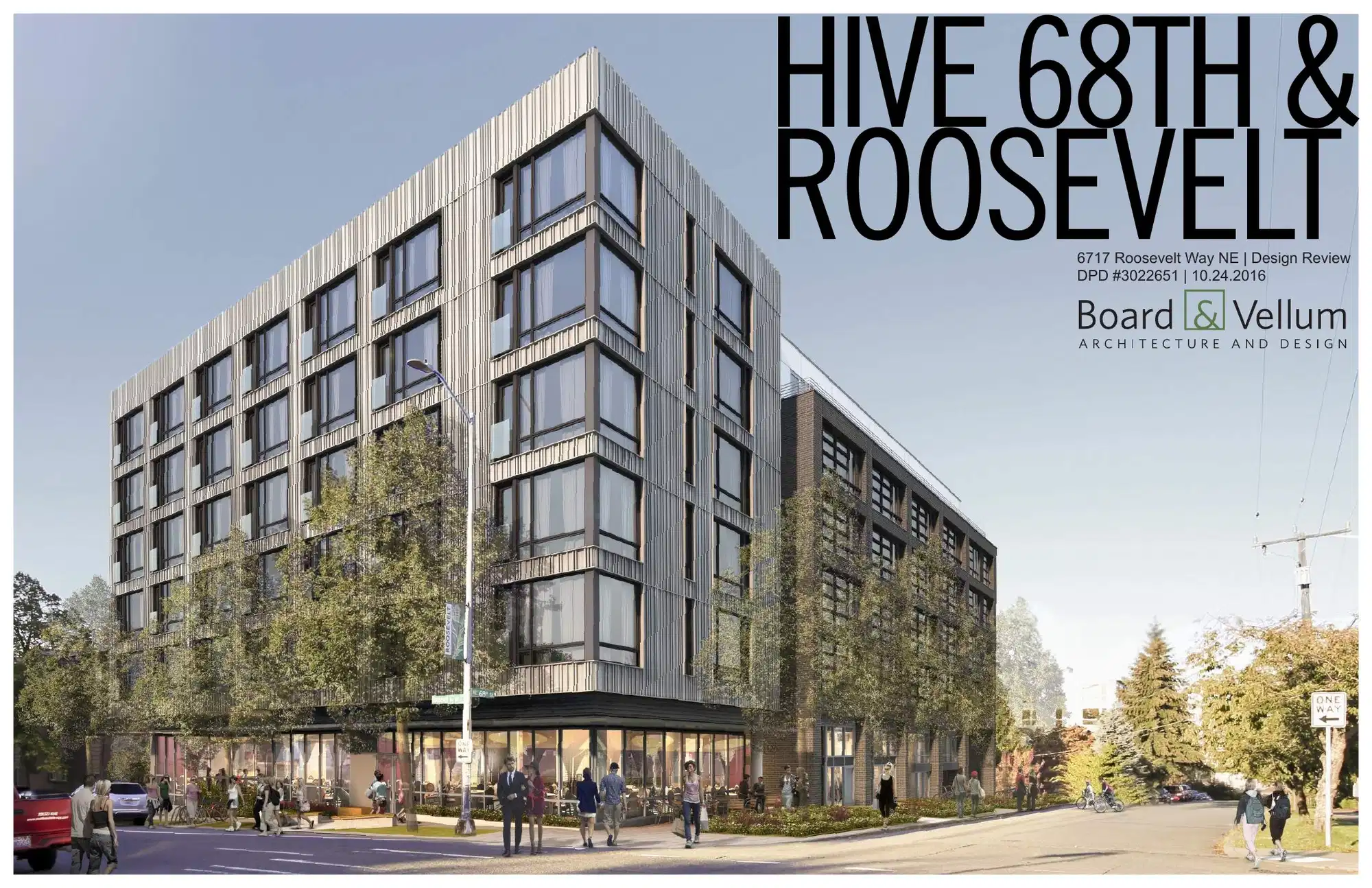 Design review proposal for 6717 Roosevelt Way NE