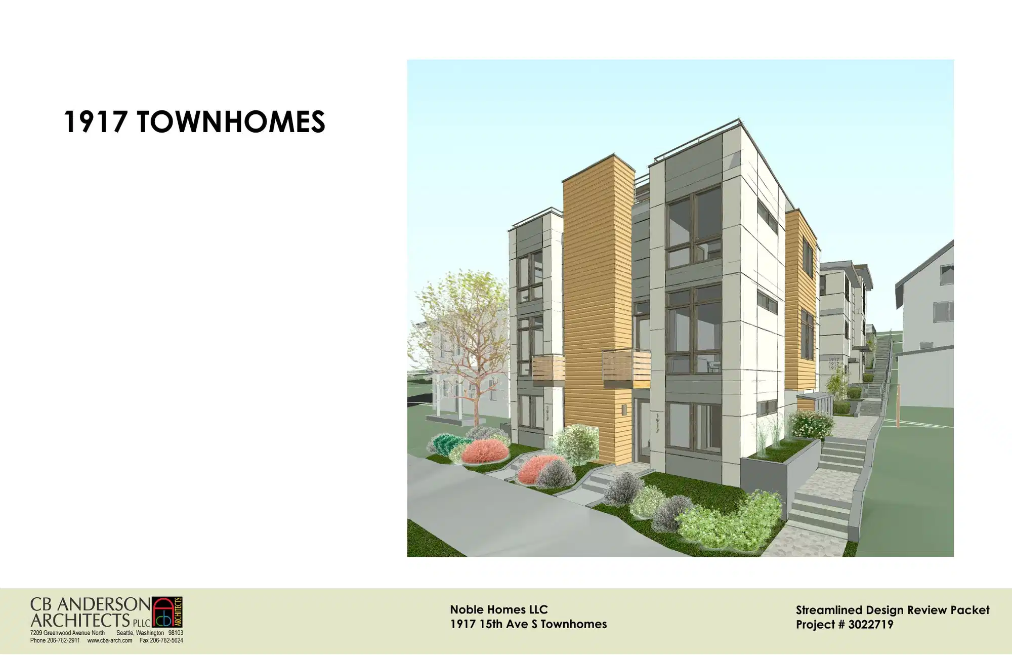 Design review proposal for 1917 15th Ave S