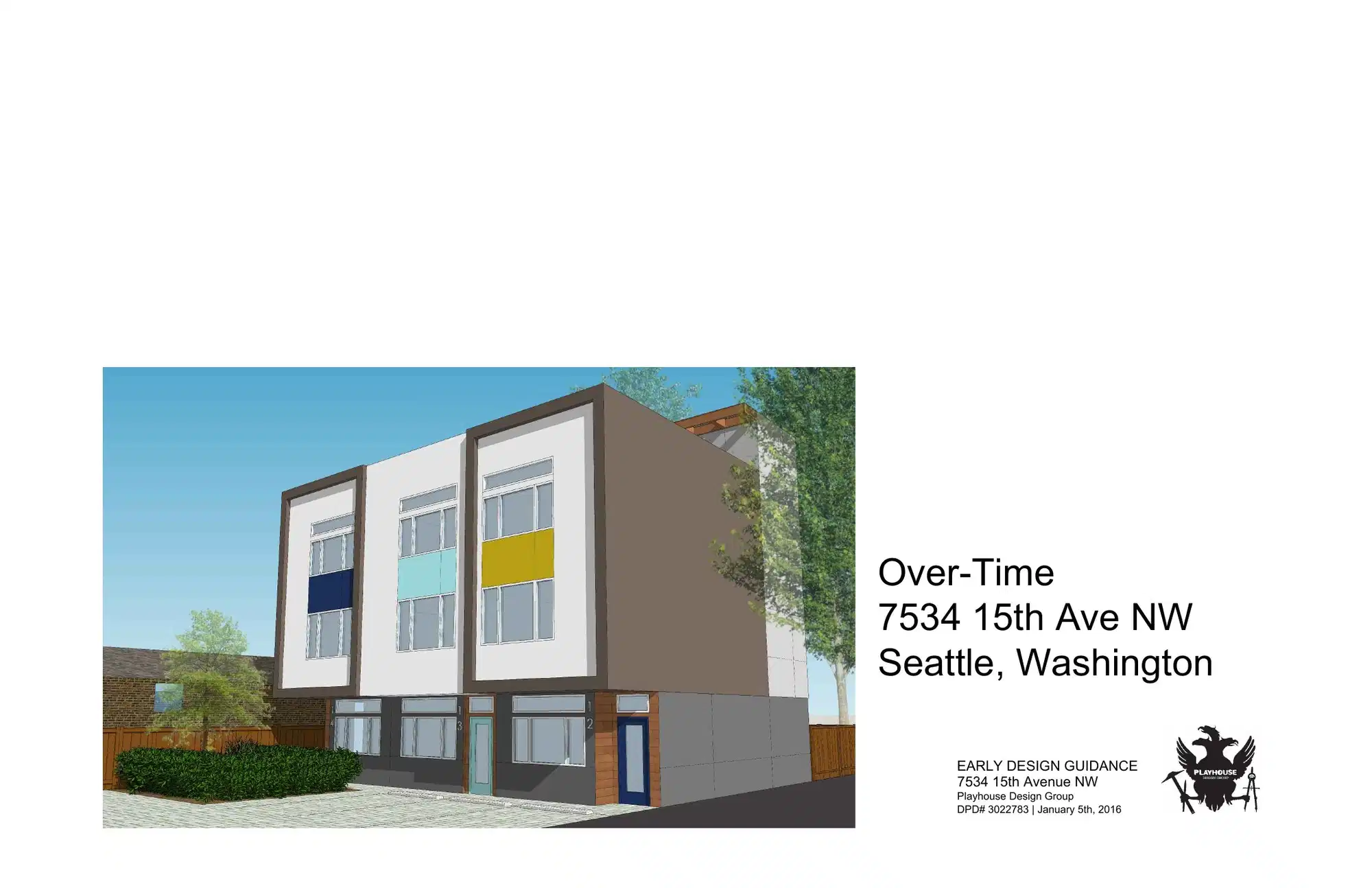 Design review proposal for 7534 15th Ave NW