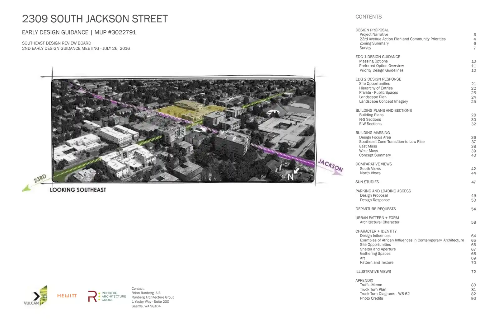 Design review proposal for 2309 S Jackson St