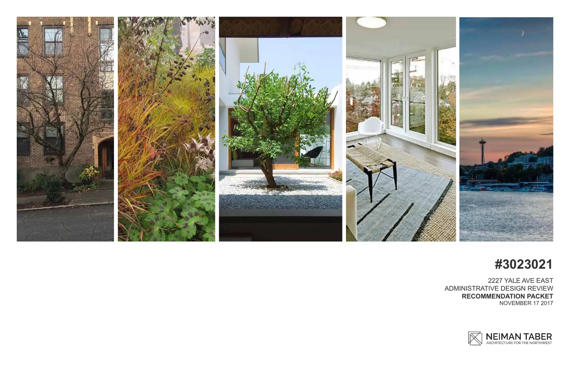 Design review proposal for 2227 Yale Ave E