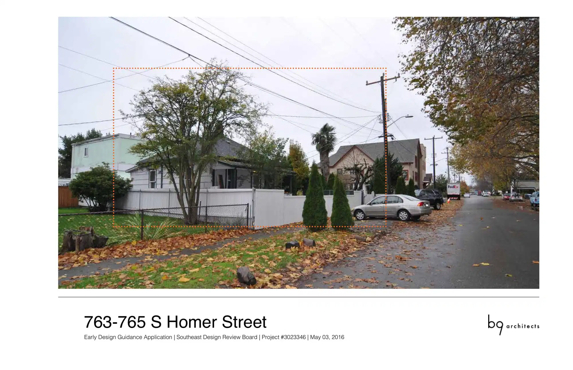 Design review proposal for 763-765 S Homer St