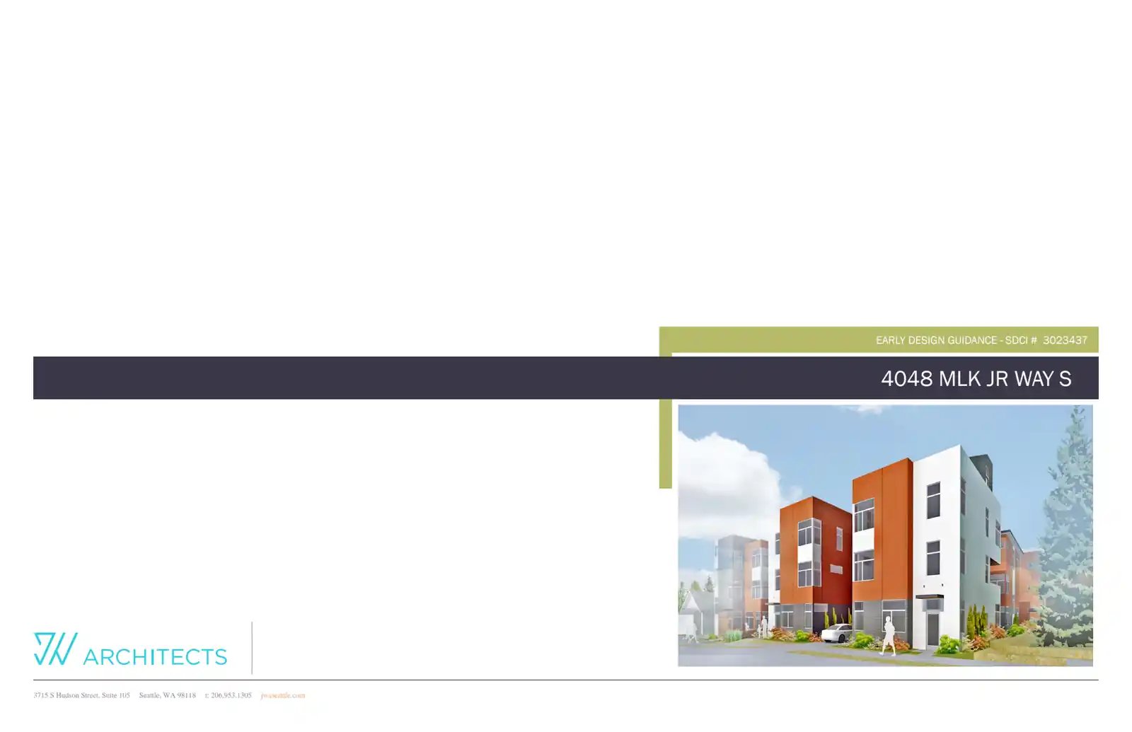 Design review proposal for 4048 M L King Jr Way S