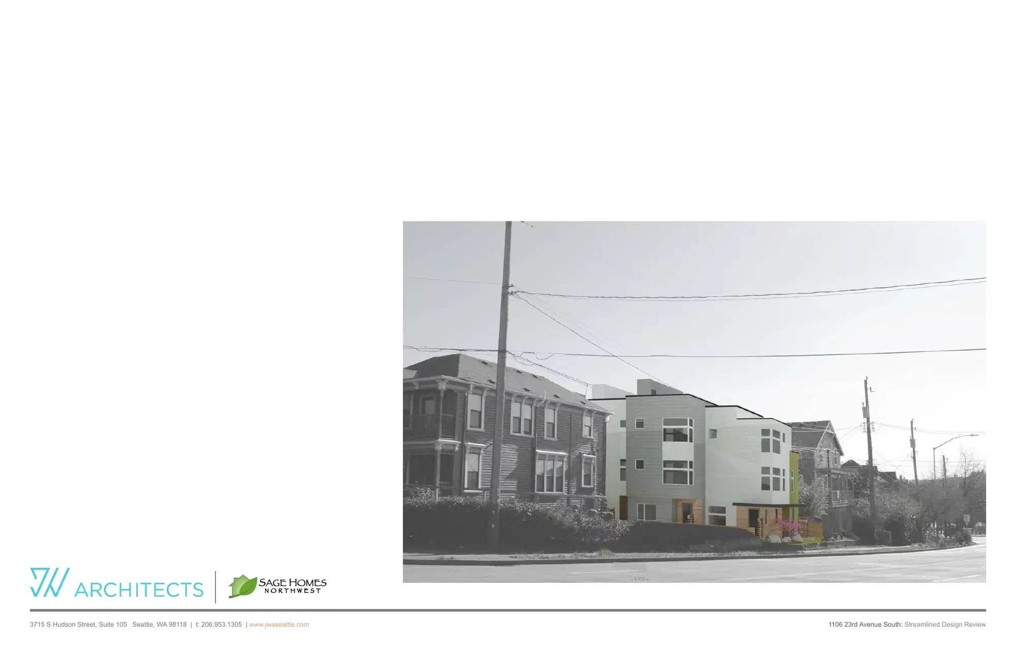 Design review proposal for 1106 23rd Ave S