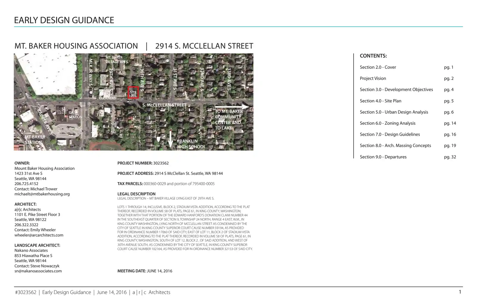Design review proposal for 2914 S Mcclellan St