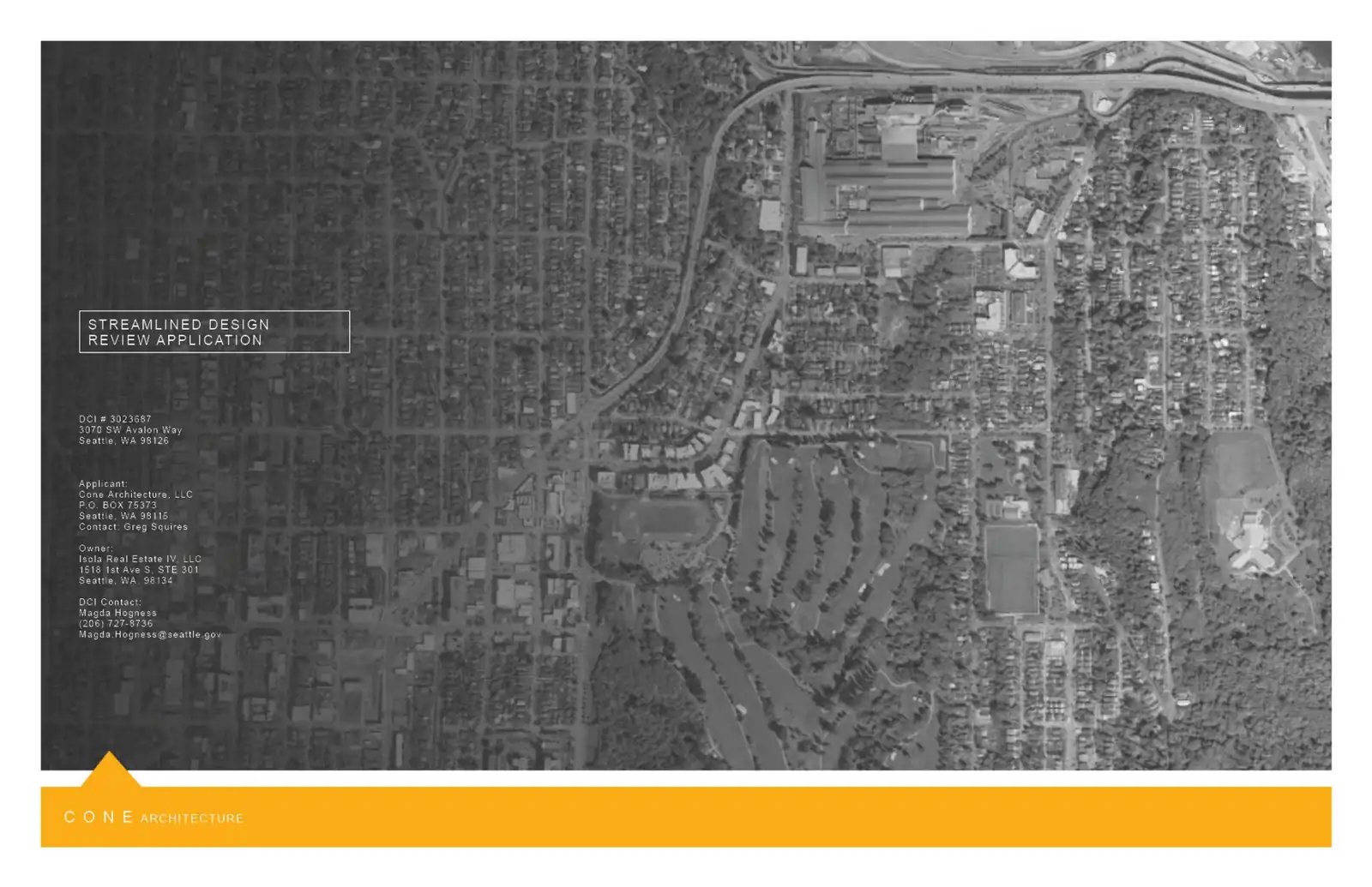 Design review proposal for 3070 SW Avalon Way