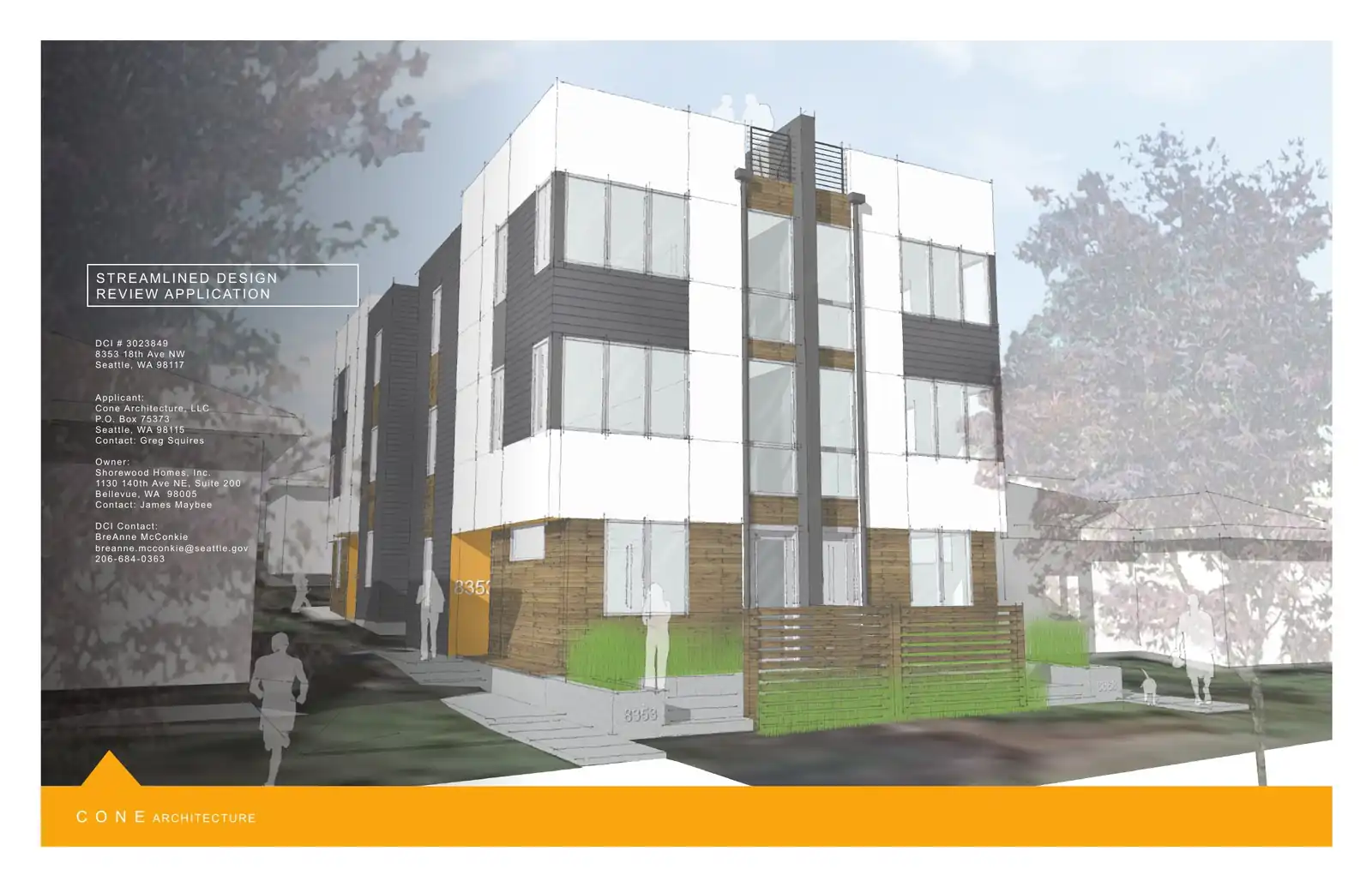 Design review proposal for 8353 A 18th Ave NW
