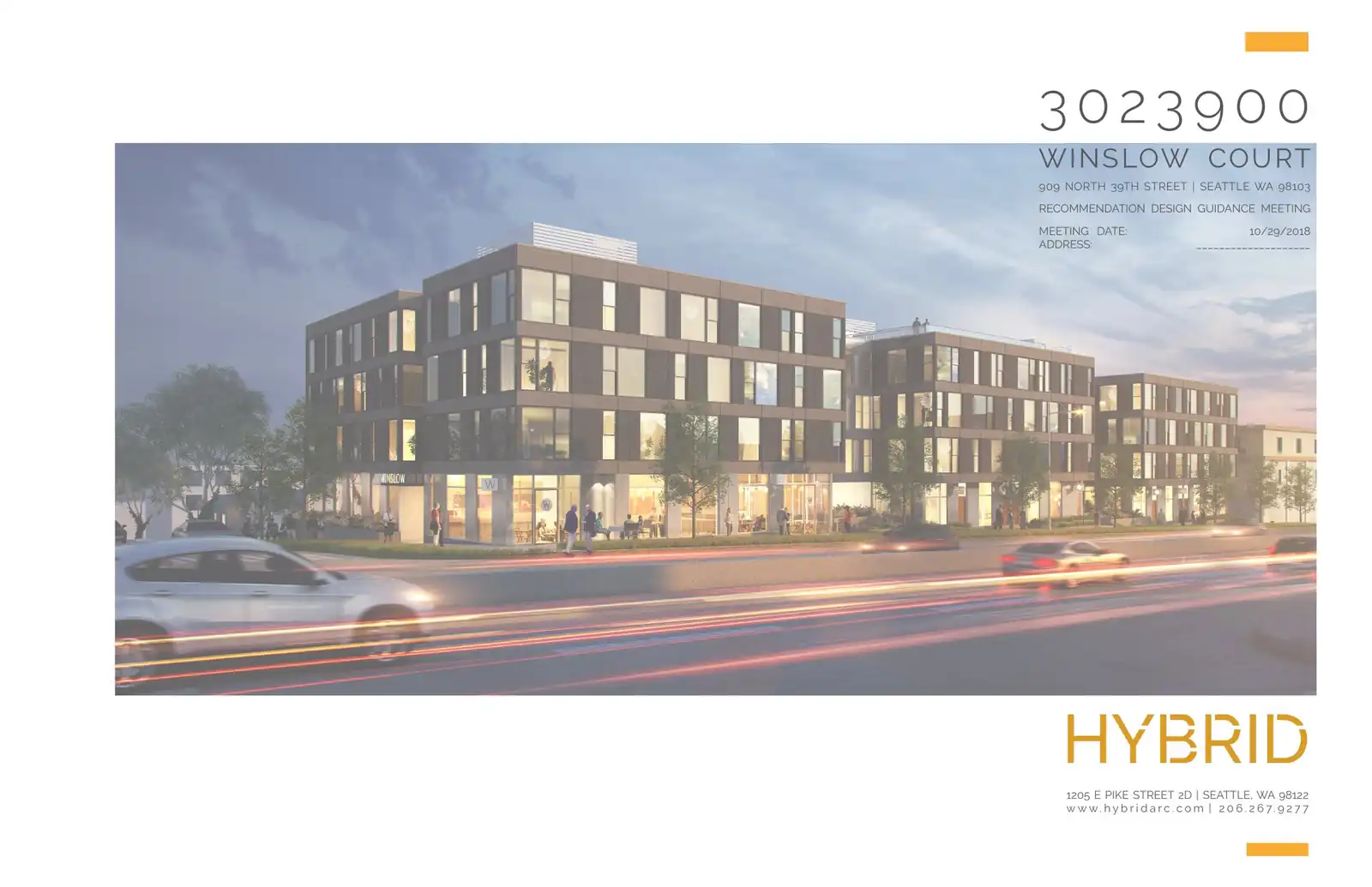 Design review proposal for 909 N 39th St