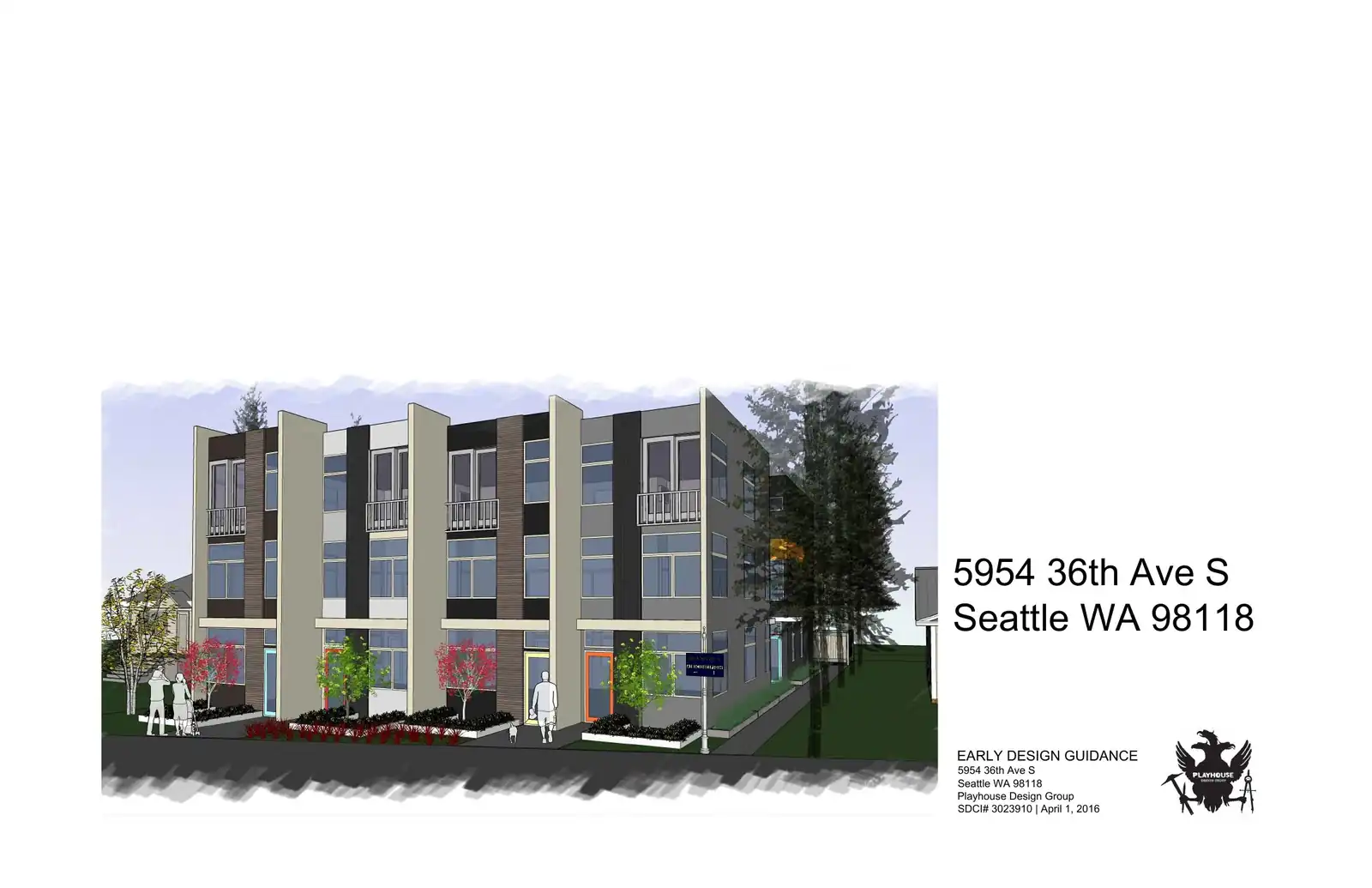 Design review proposal for 5954 36th Ave S