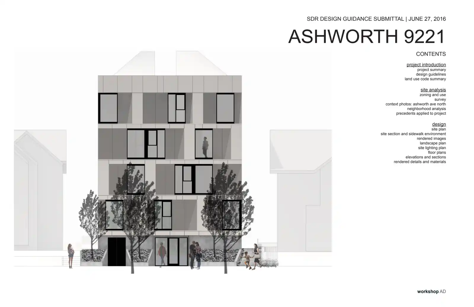 Design review proposal for 9221 Ashworth Ave N