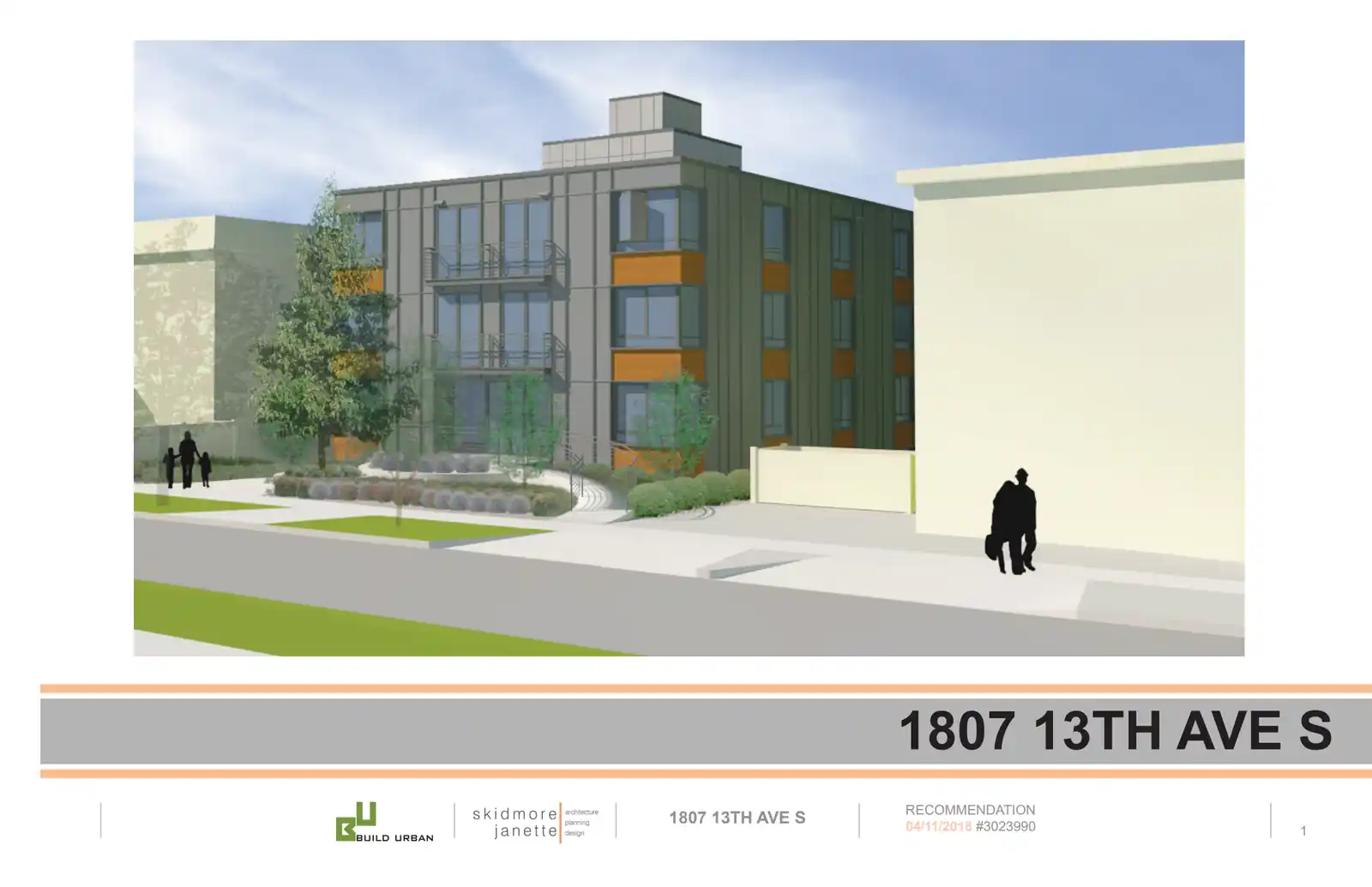 Design review proposal for 1807 13th Ave S