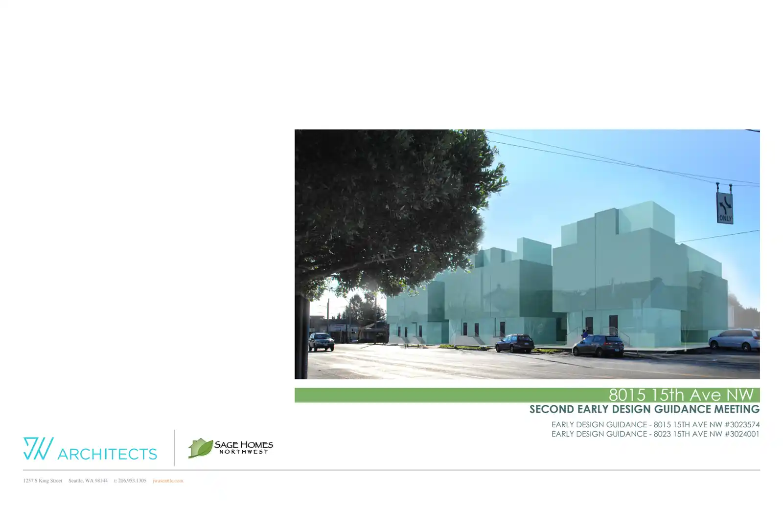 Design review proposal for 8023 15th Ave NW