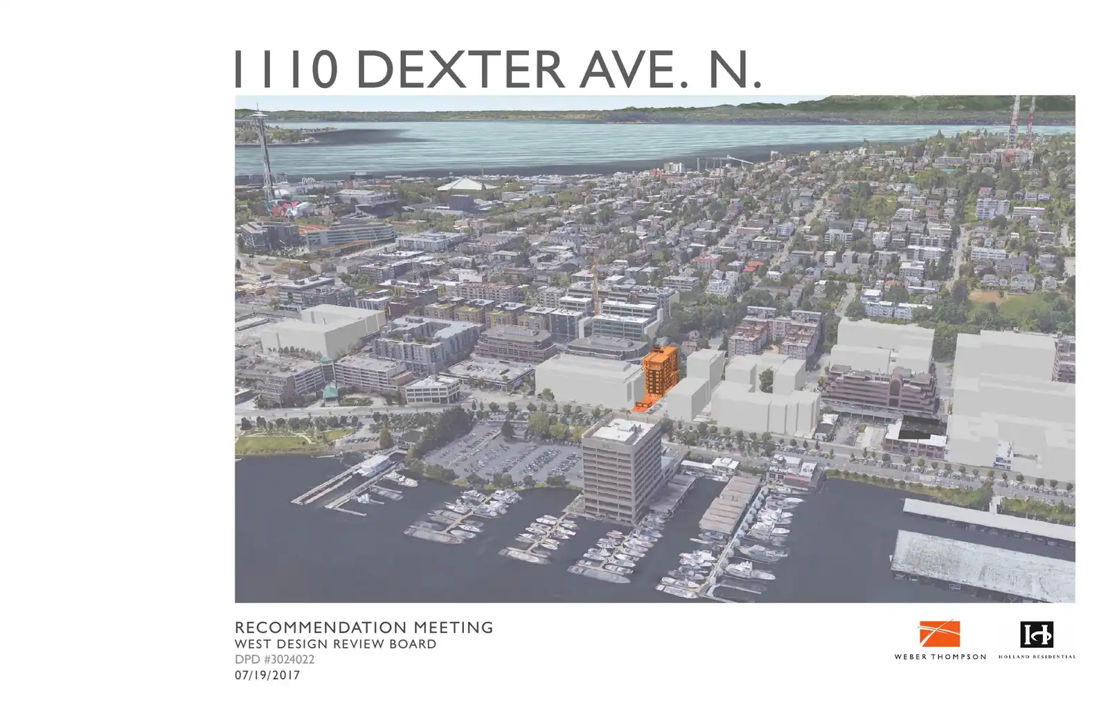 Design review proposal for 1110 Dexter Ave N
