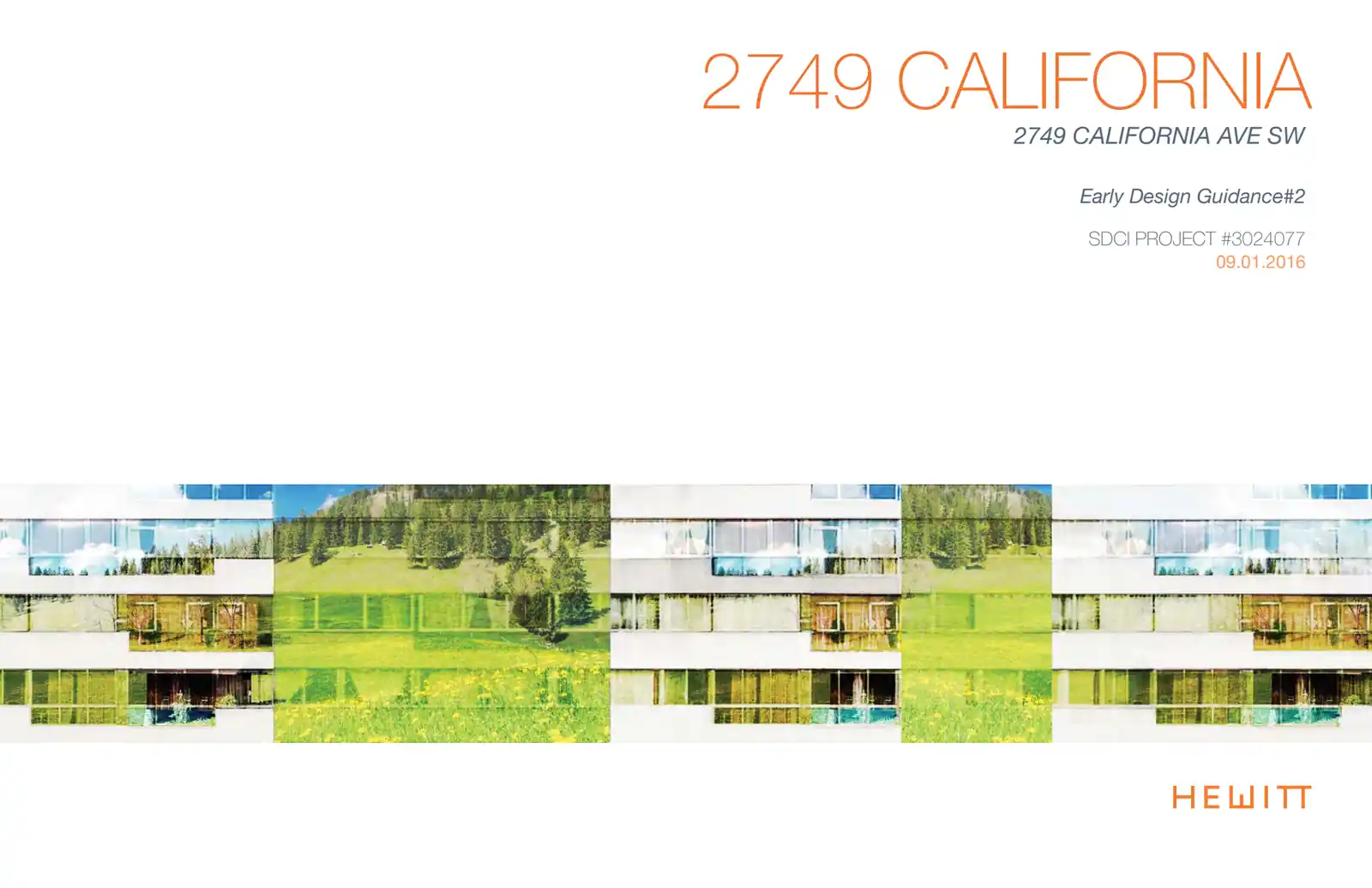Design review proposal for 2749 California Ave SW