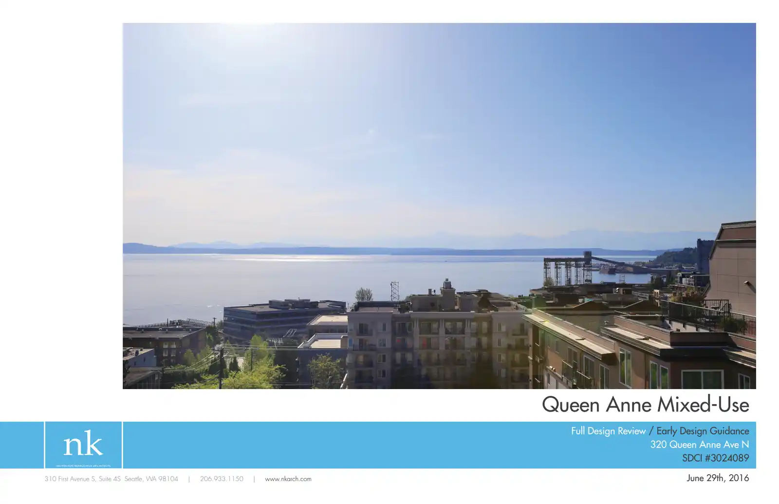 Design review proposal for 320 Queen Anne Ave N