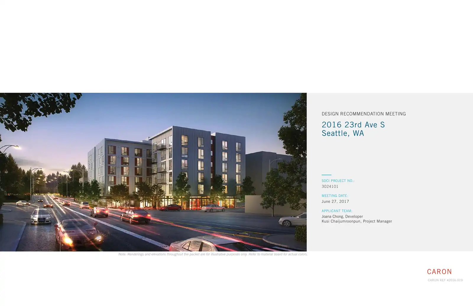 Design review proposal for 2016 23rd Ave S