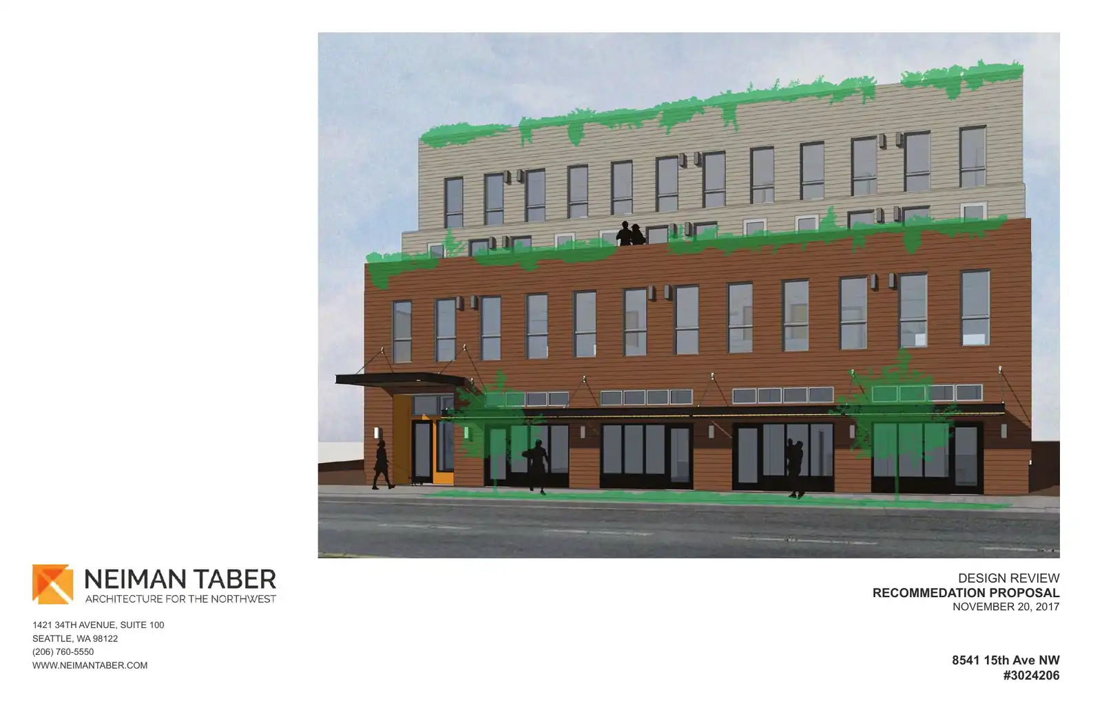 Design review proposal for 8541 15th Ave NW