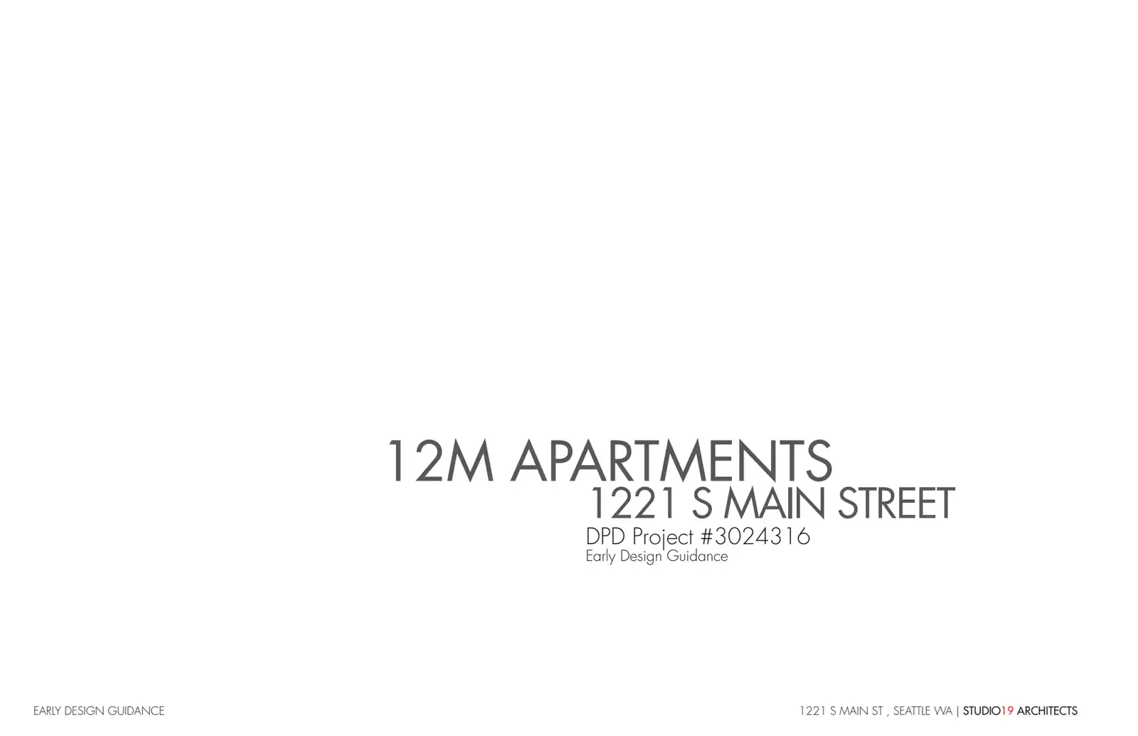 Design review proposal for 1221 S Main St